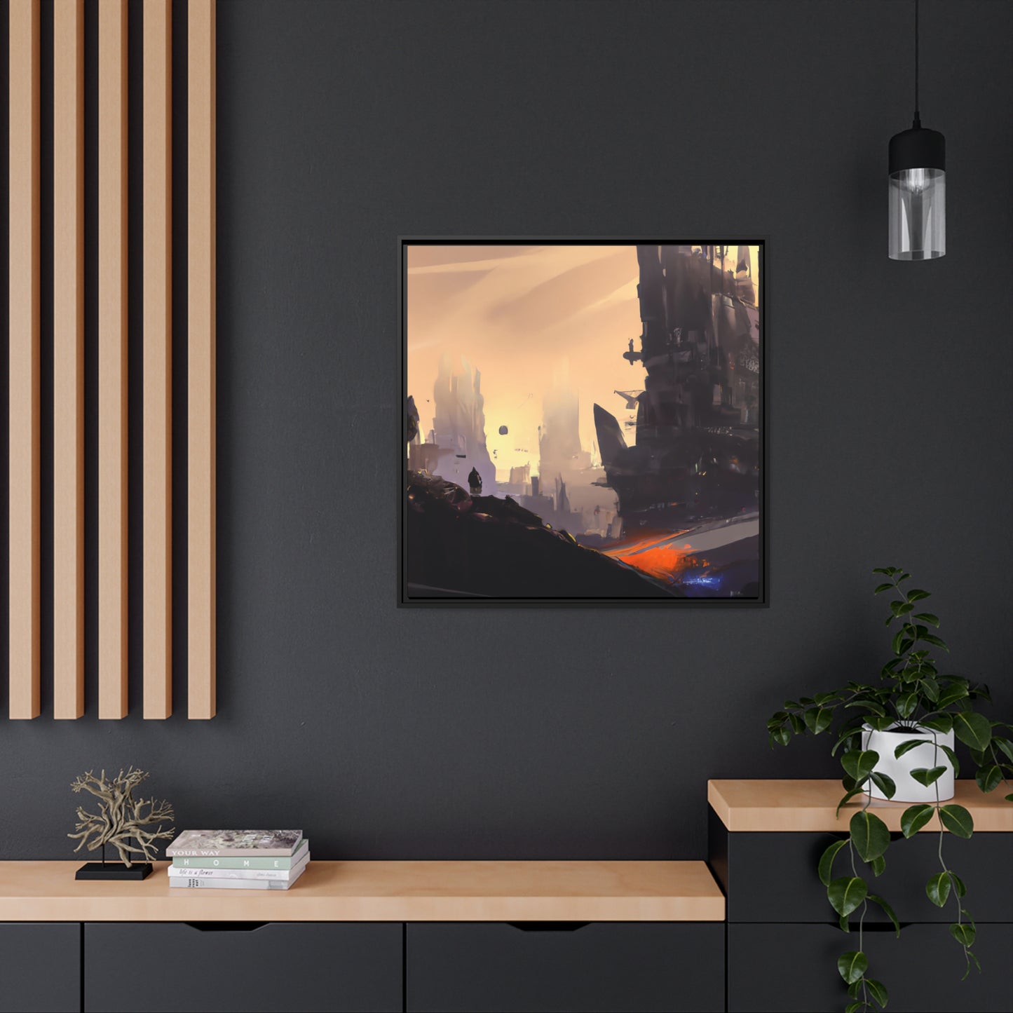 Eliza Longview - Framed Canvas