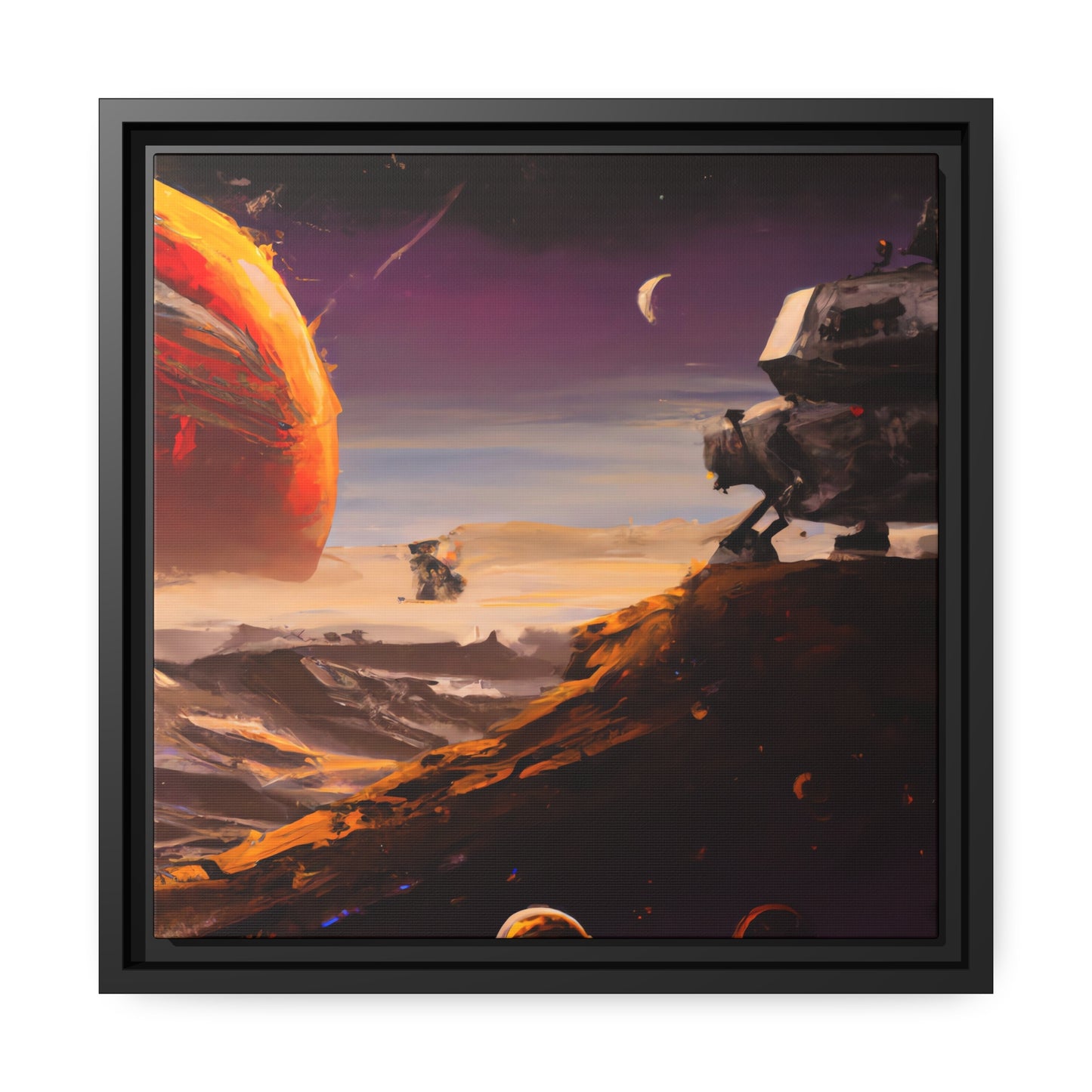 Adelaide Montague - Framed Canvas