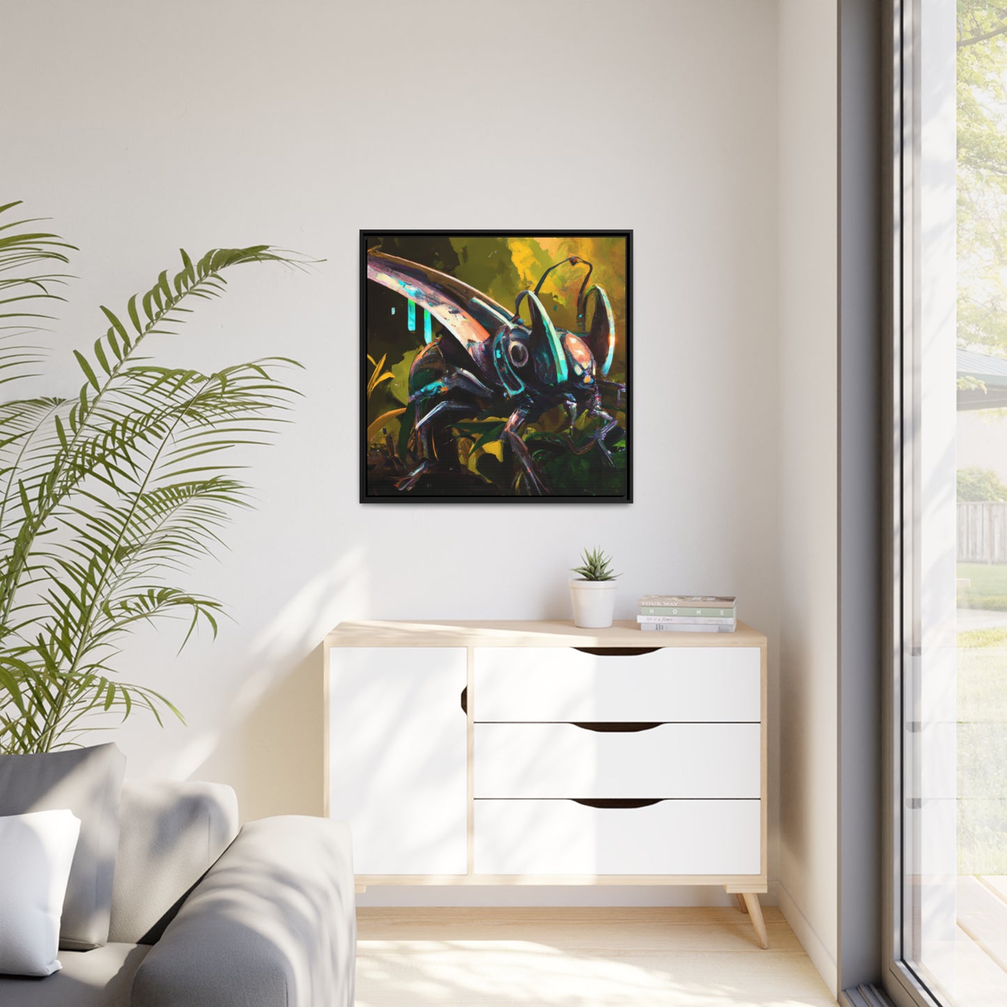 Martha Scrivener - Framed Canvas