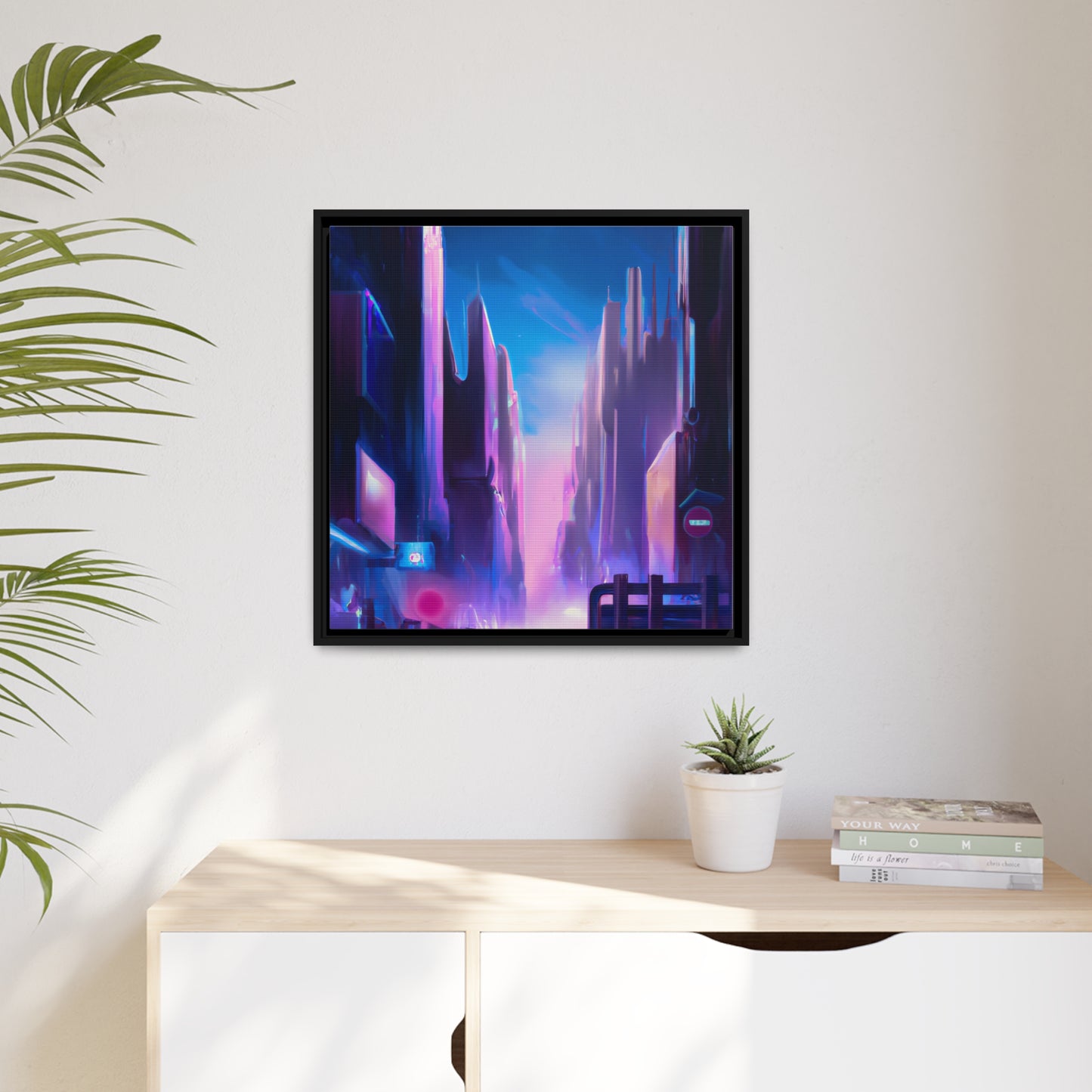 Ester Everhart - Framed Canvas