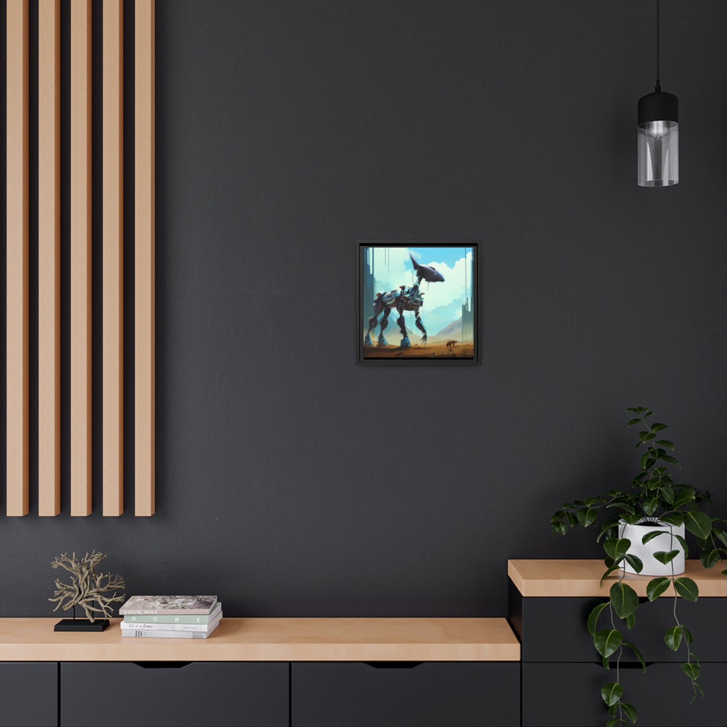 Solaris Phosphoriferous - Framed Canvas