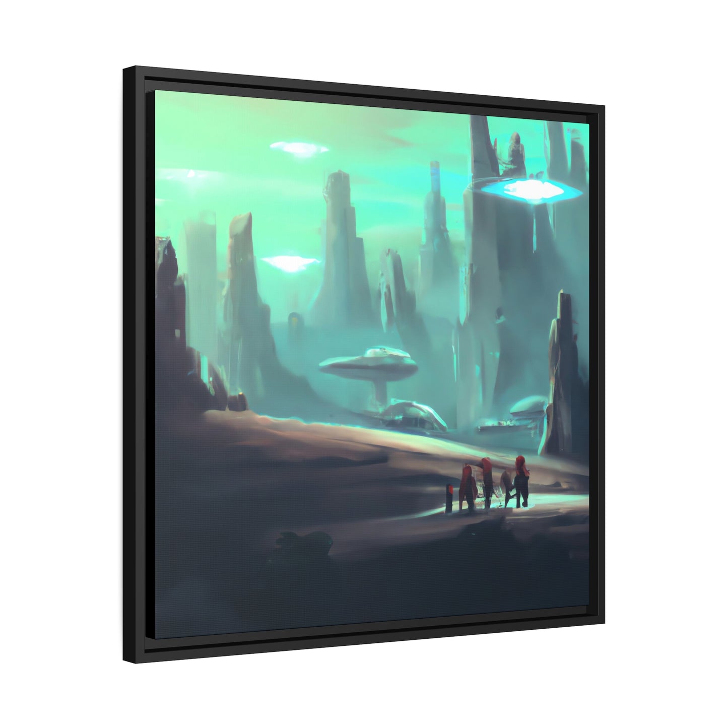 Augustus Rembrandt - Framed Canvas