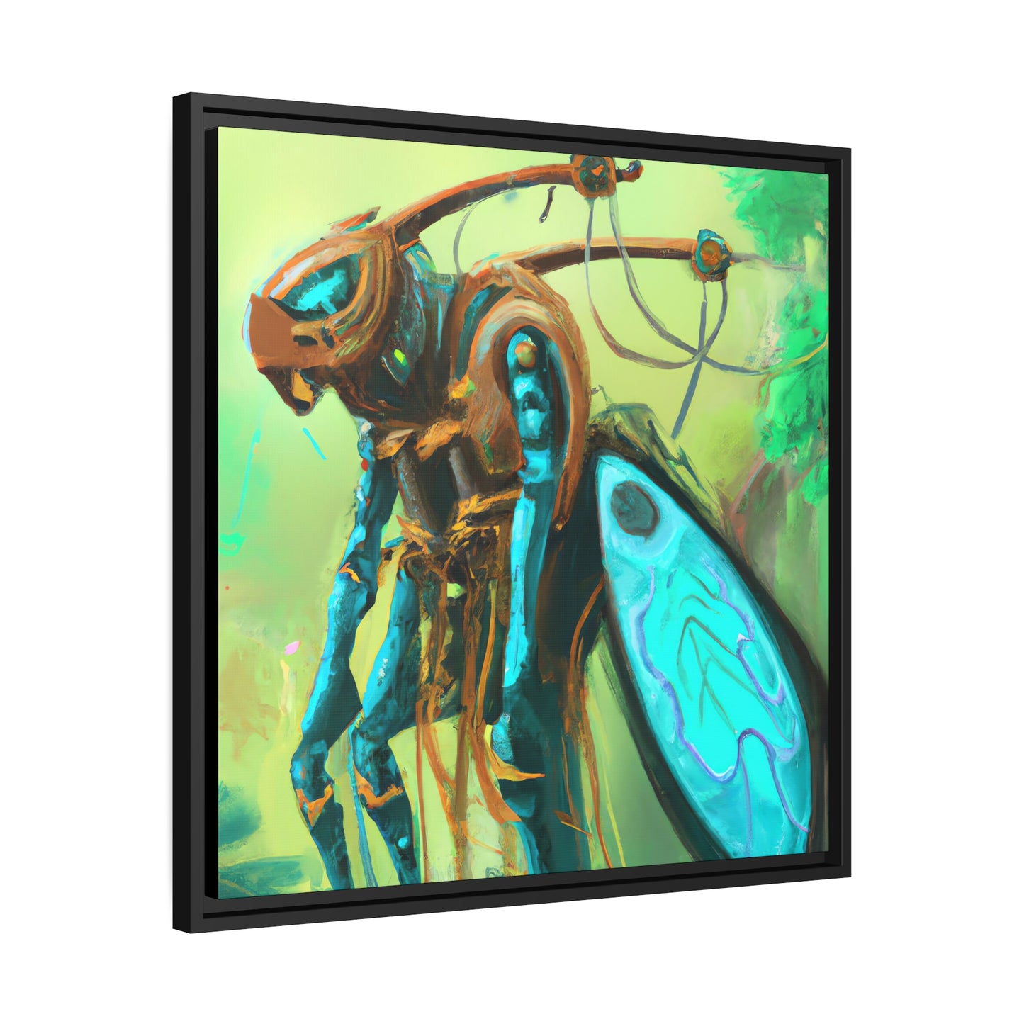 Zane Silverstone - Framed Canvas