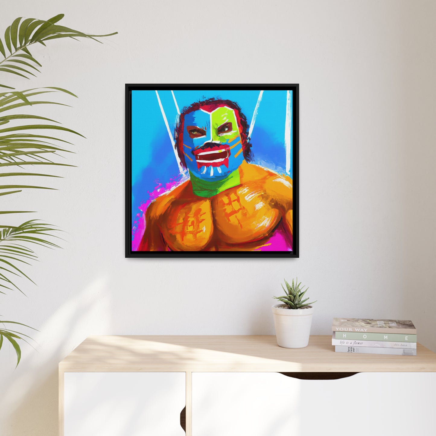 Juan Pablo Peleaz - Framed Canvas