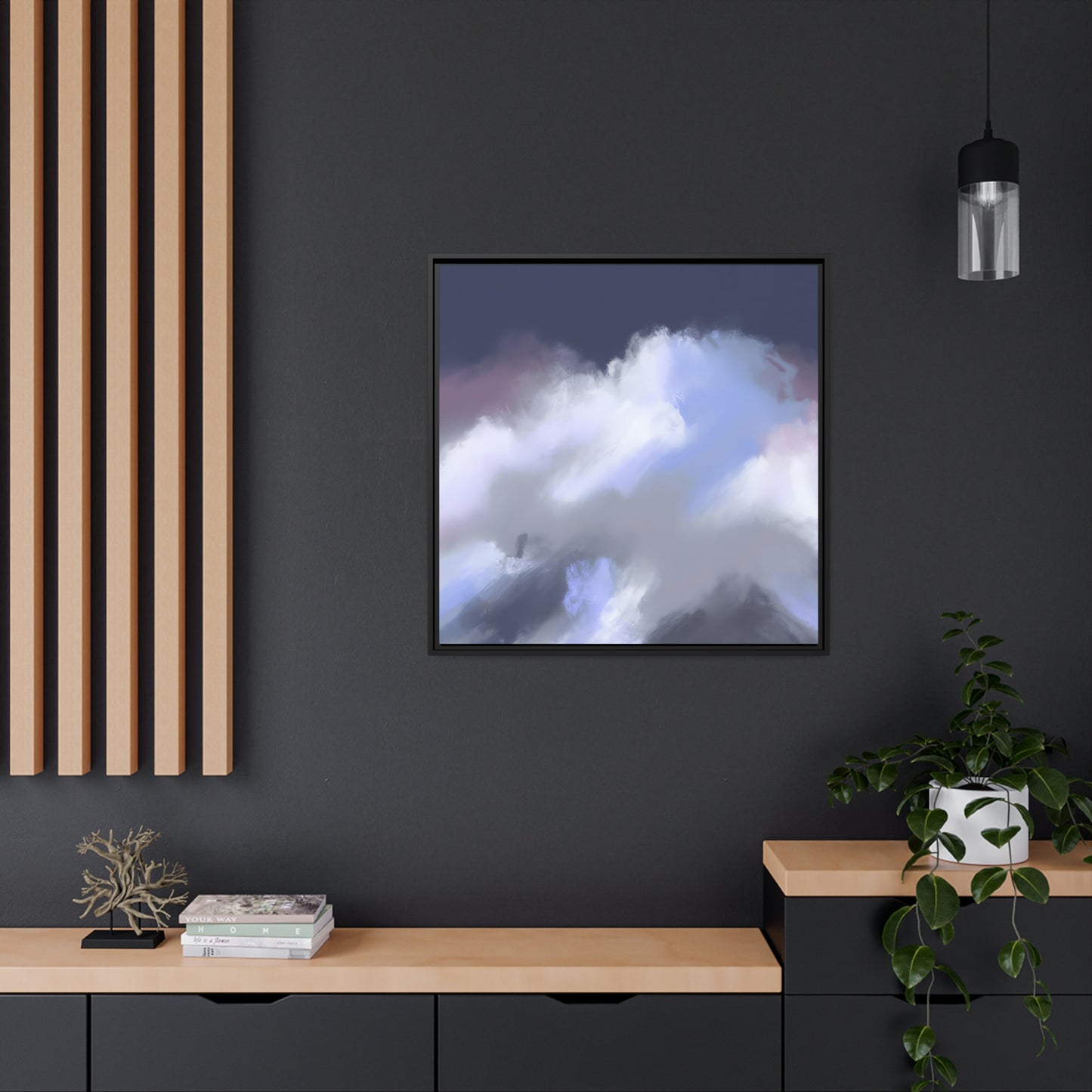 Vera de Cuir - Framed Canvas