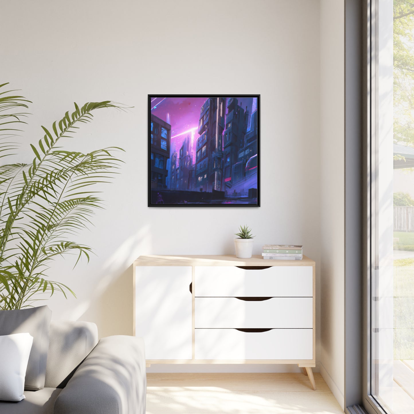 Edward Pringle - Framed Canvas