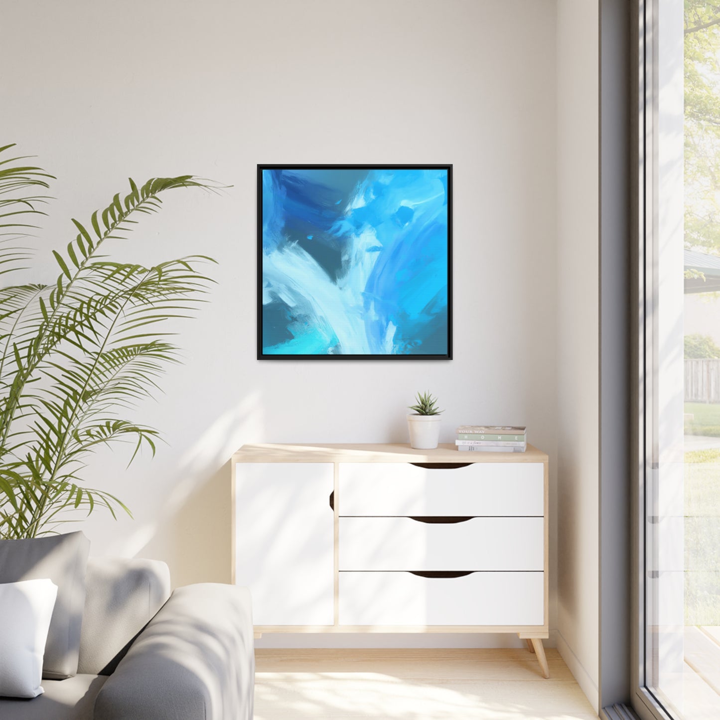 Edwardine Thomson – Gerahmte Leinwand