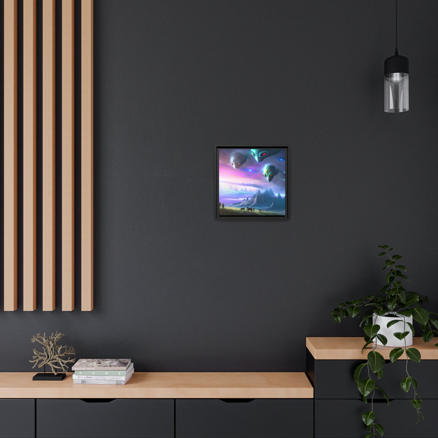 Horatio Fairfax - Framed Canvas