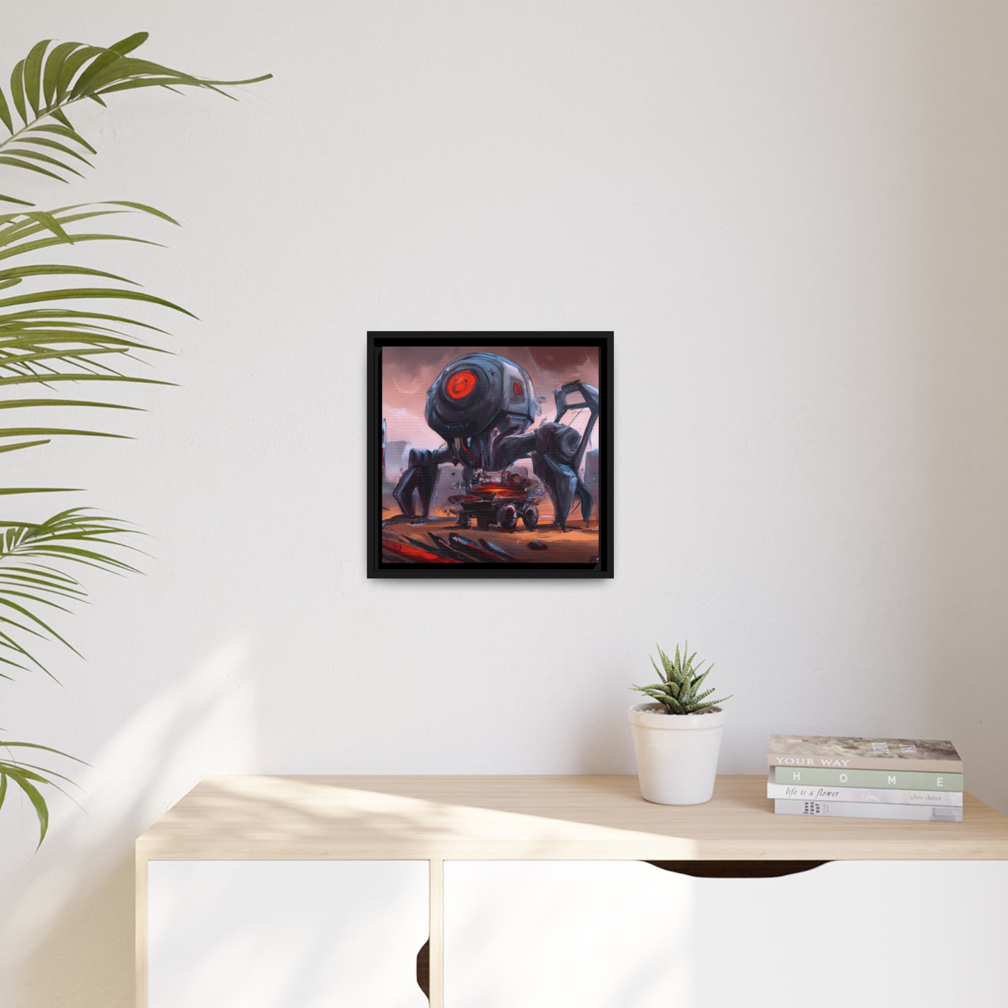 Helmina von Böschenstöcken - Framed Canvas