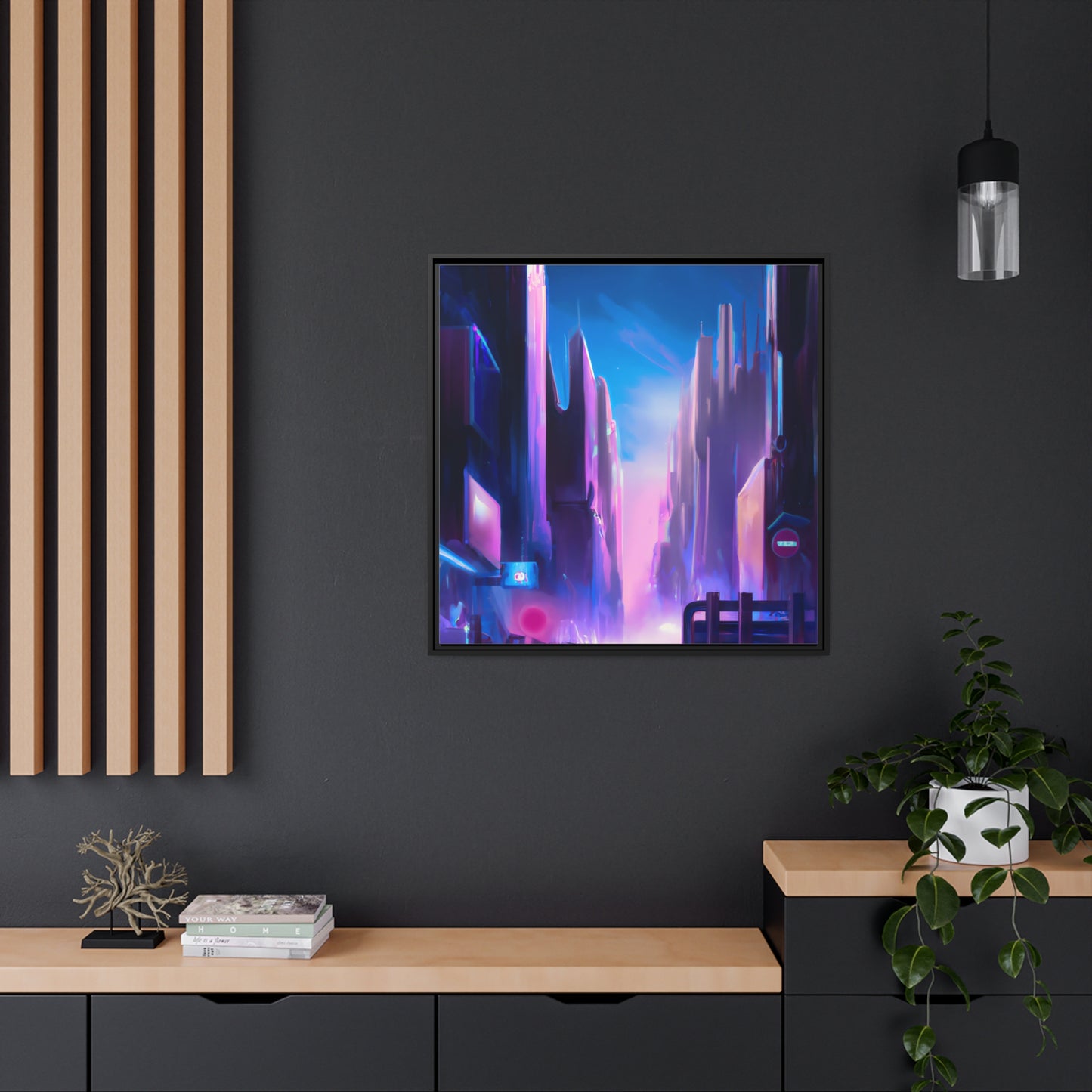 Ester Everhart - Framed Canvas