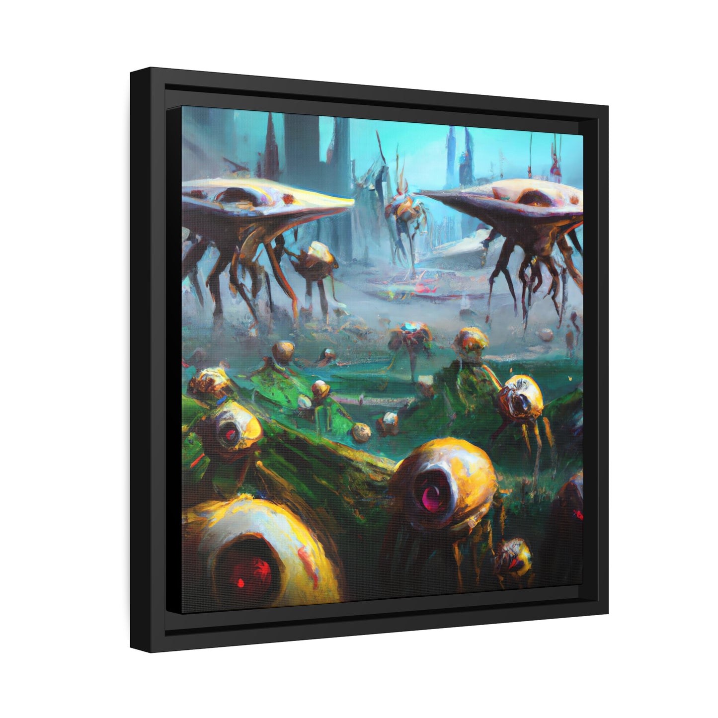 Albertina de Marlowe - Framed Canvas