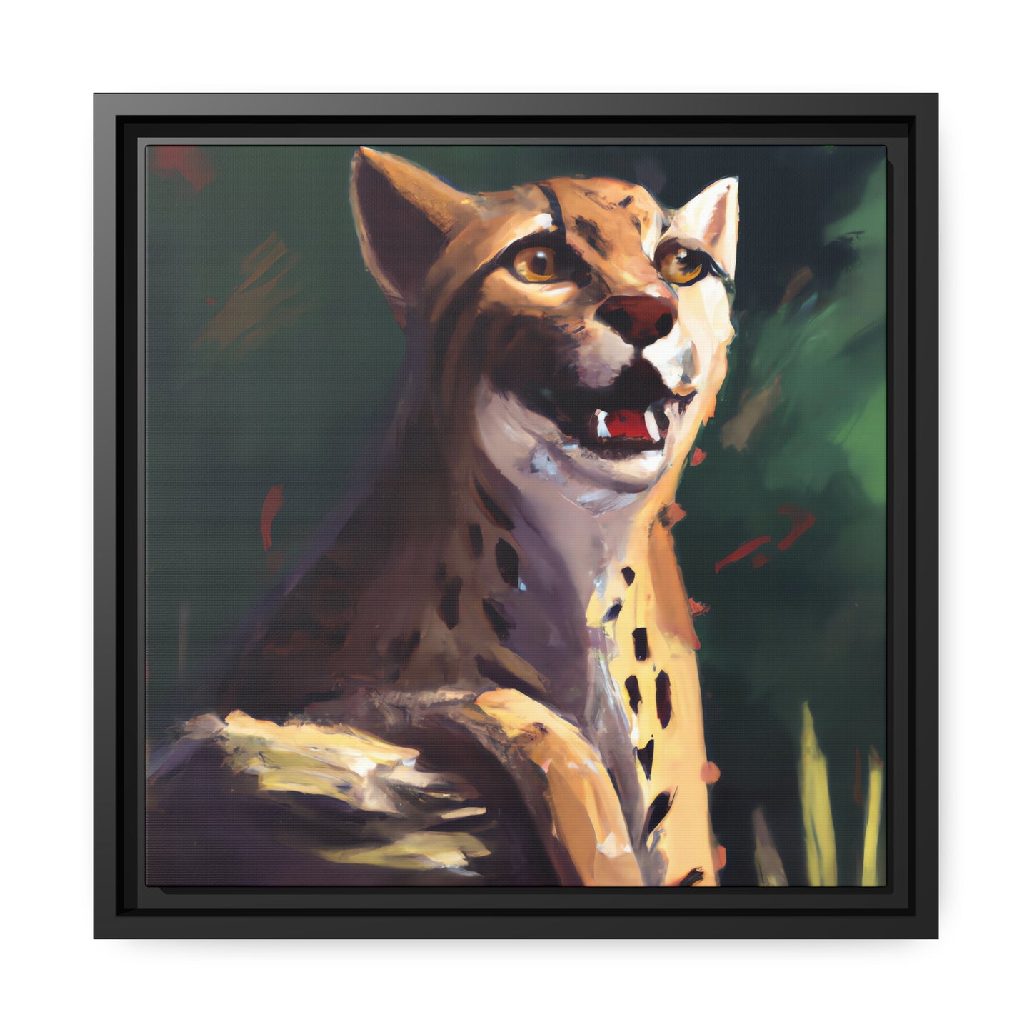 Leonardus Periwinkle - Framed Canvas