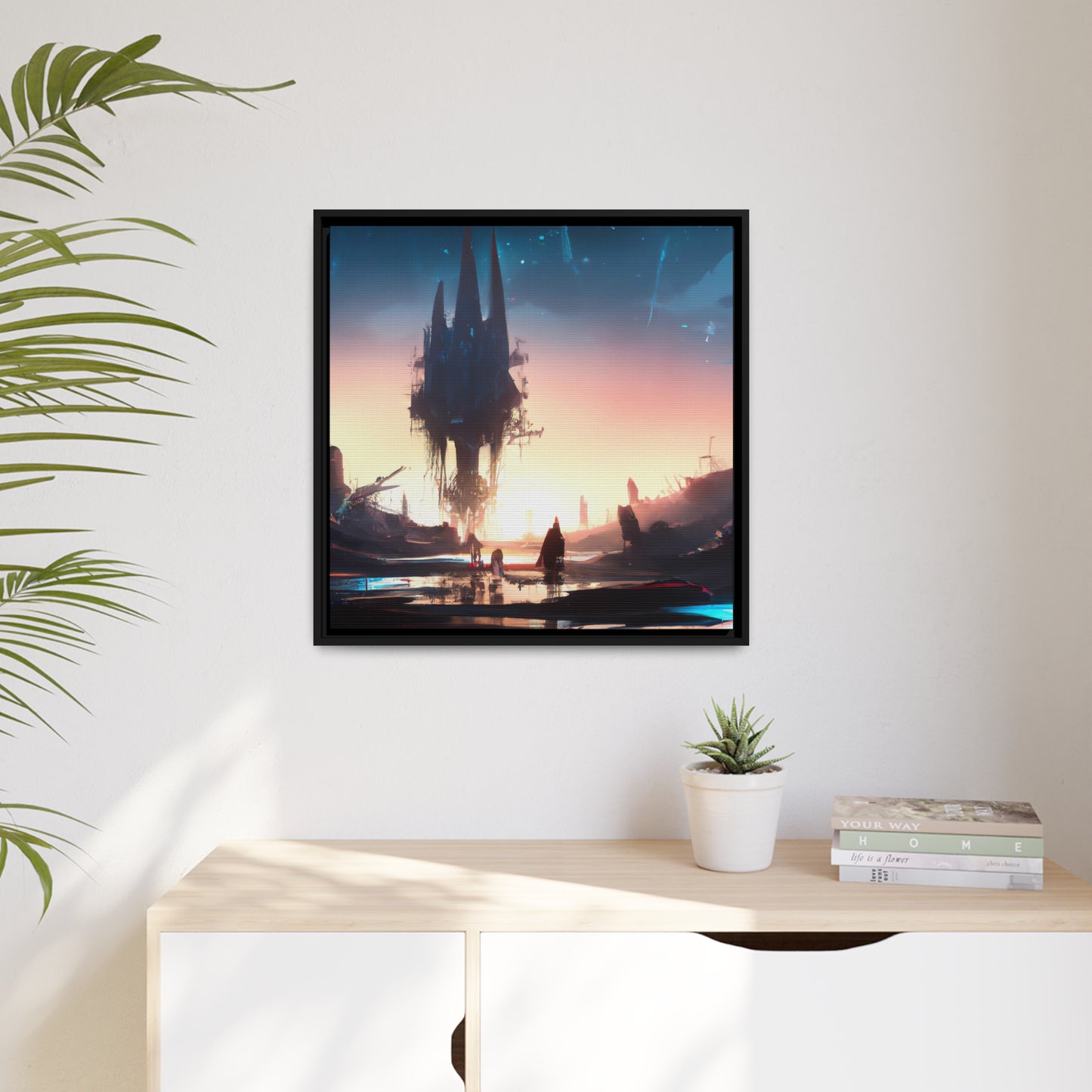 Jacqueline Dupont - Framed Canvas