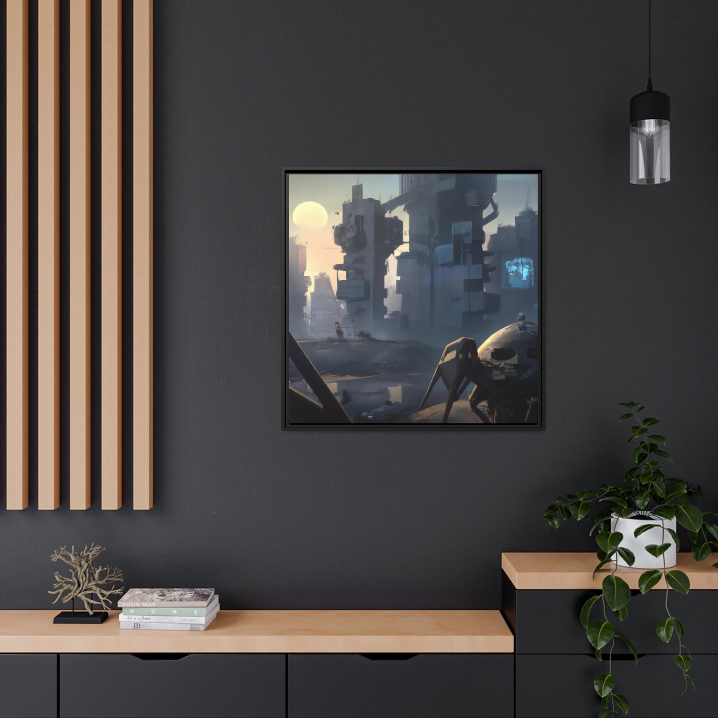 Mona Lisa Marshall - Framed Canvas