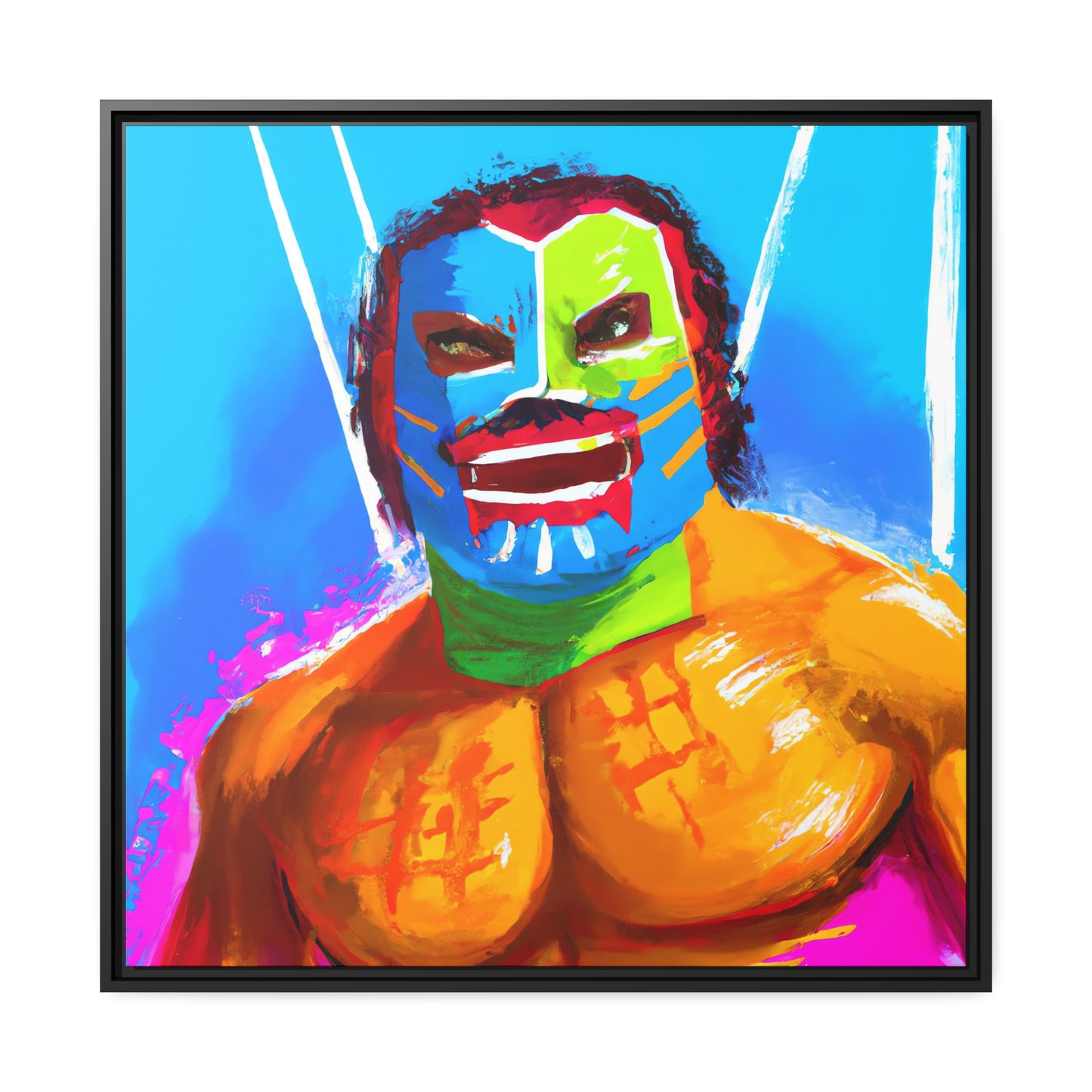 Juan Pablo Peleaz - Framed Canvas