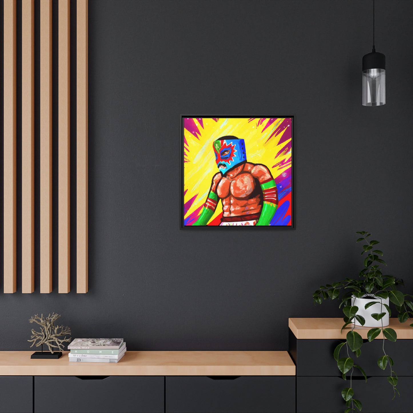 Florencio Rivas - Framed Canvas