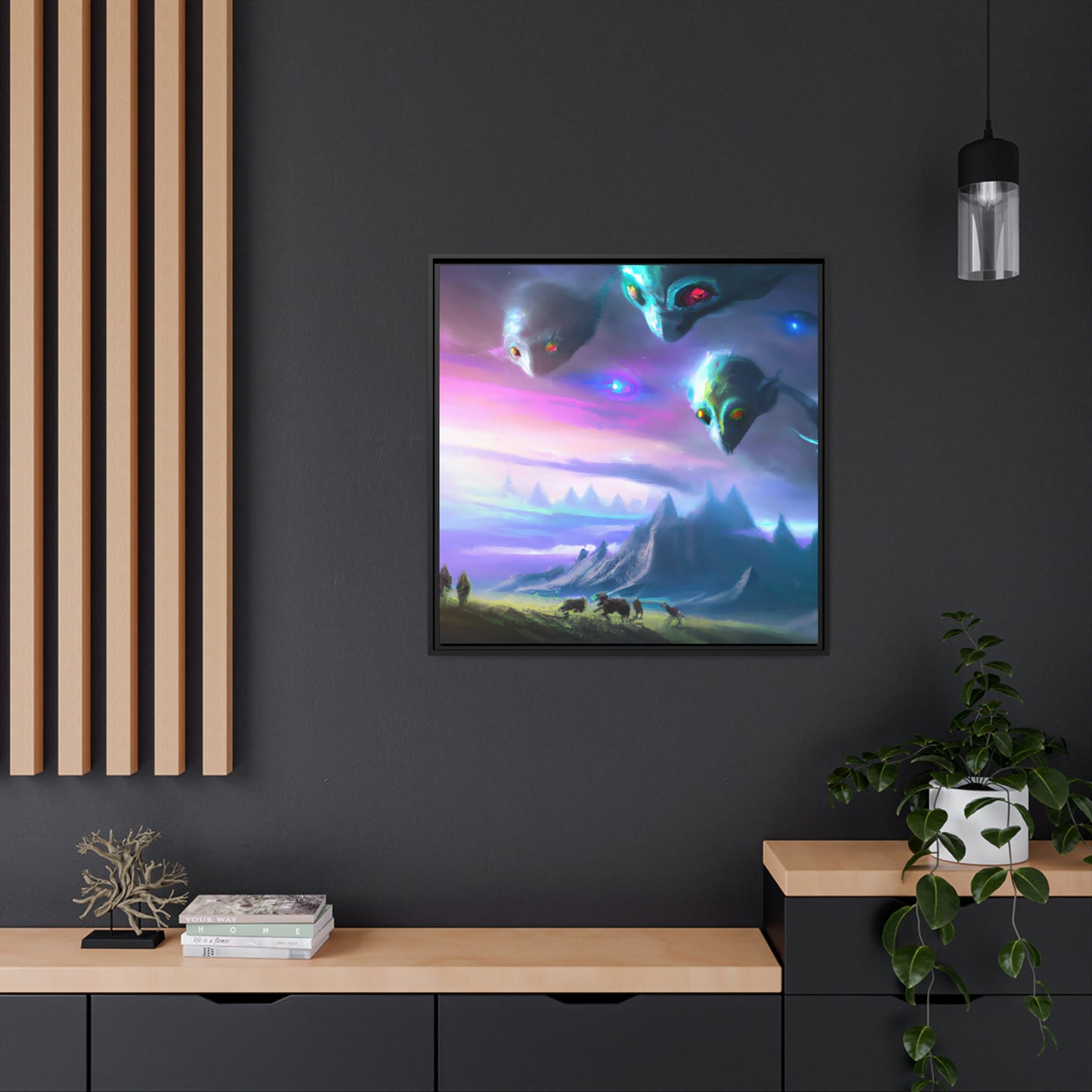 Horatio Fairfax - Framed Canvas