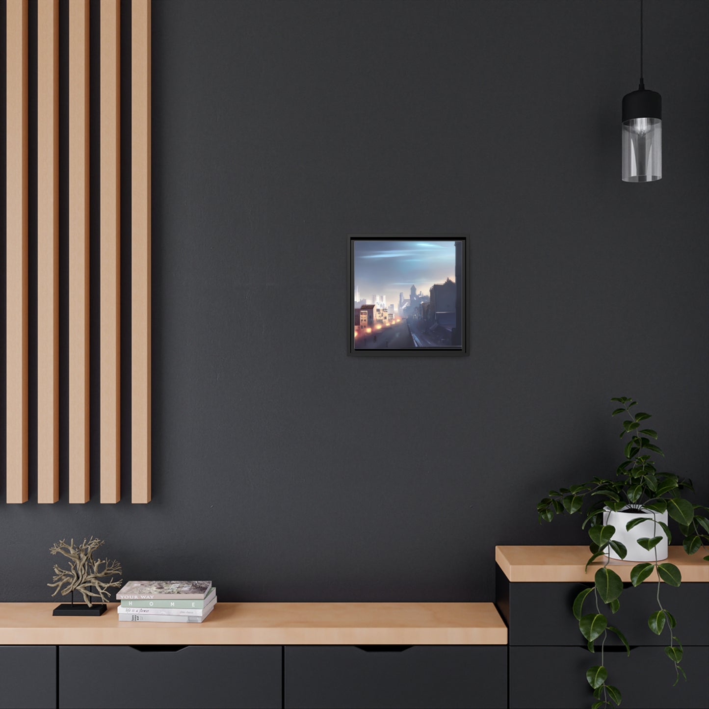 Theodor Dentzler - Framed Canvas