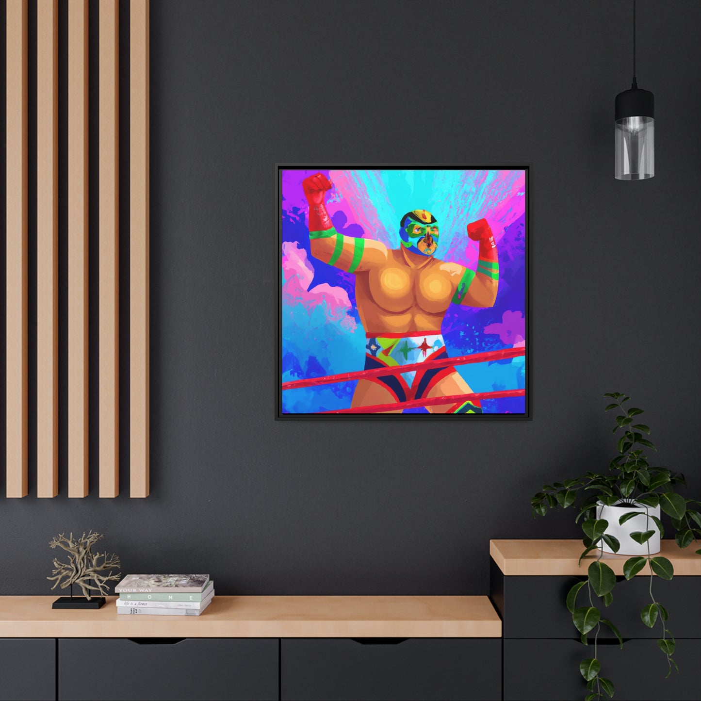 Fernando Lopez Bonilla - Framed Canvas