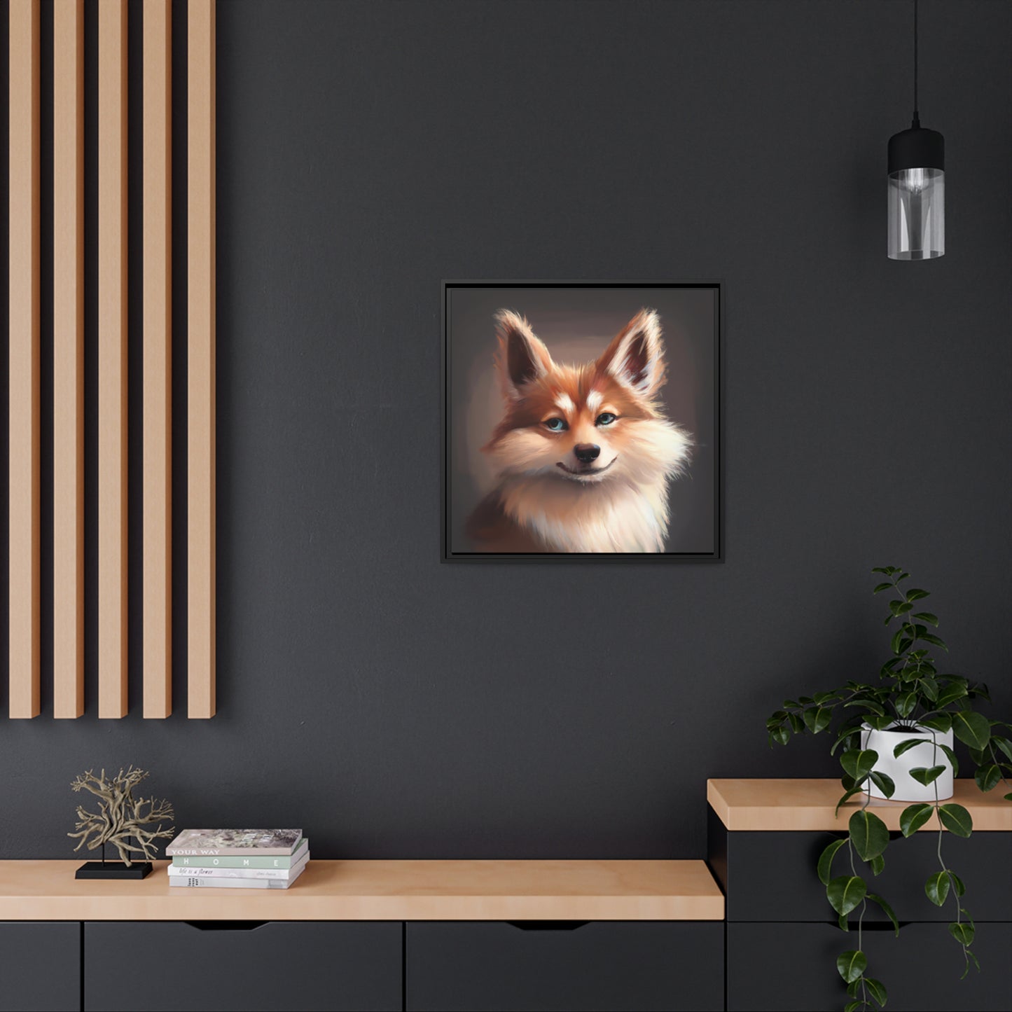 Ludovica di Guarini - Framed Canvas