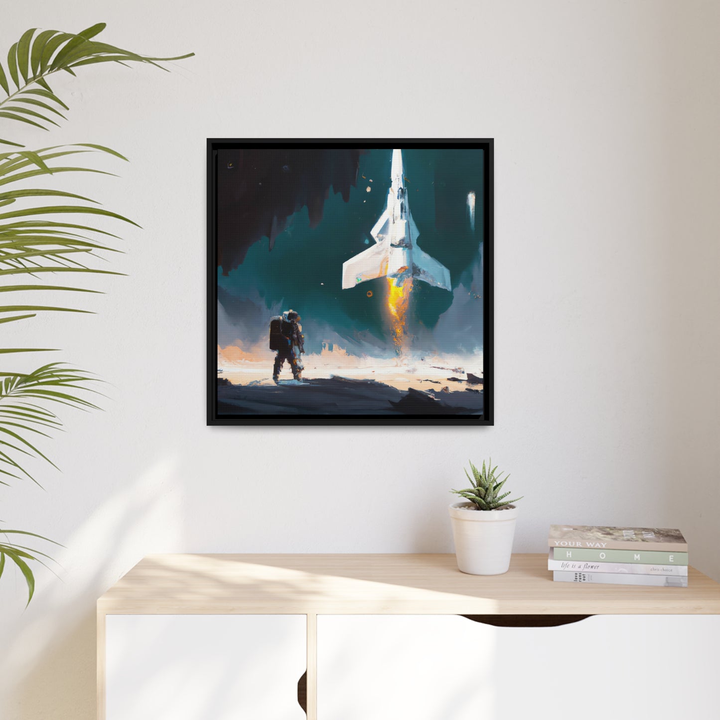 Charlotta Fields - Framed Canvas