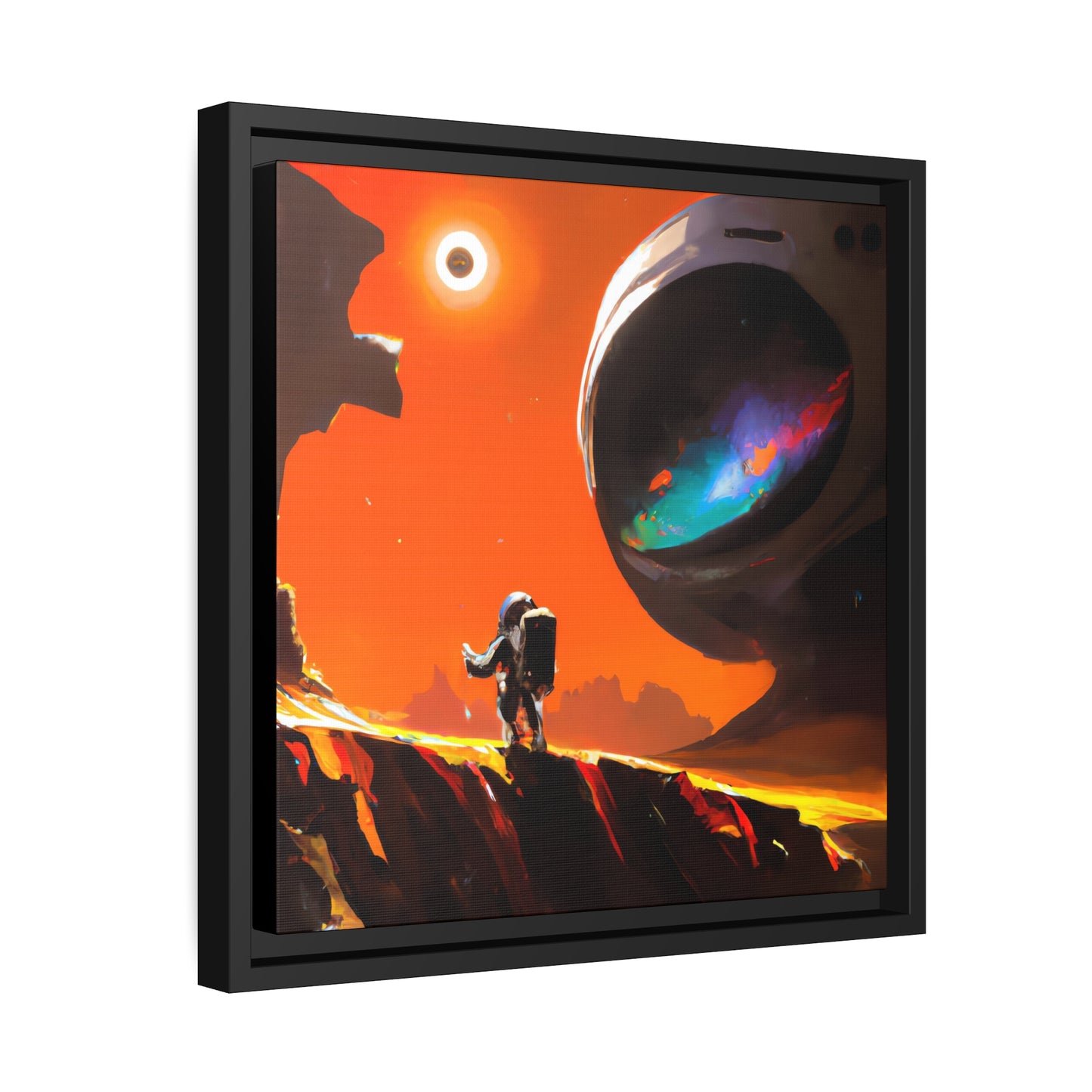 Elsie Whitman - Framed Canvas