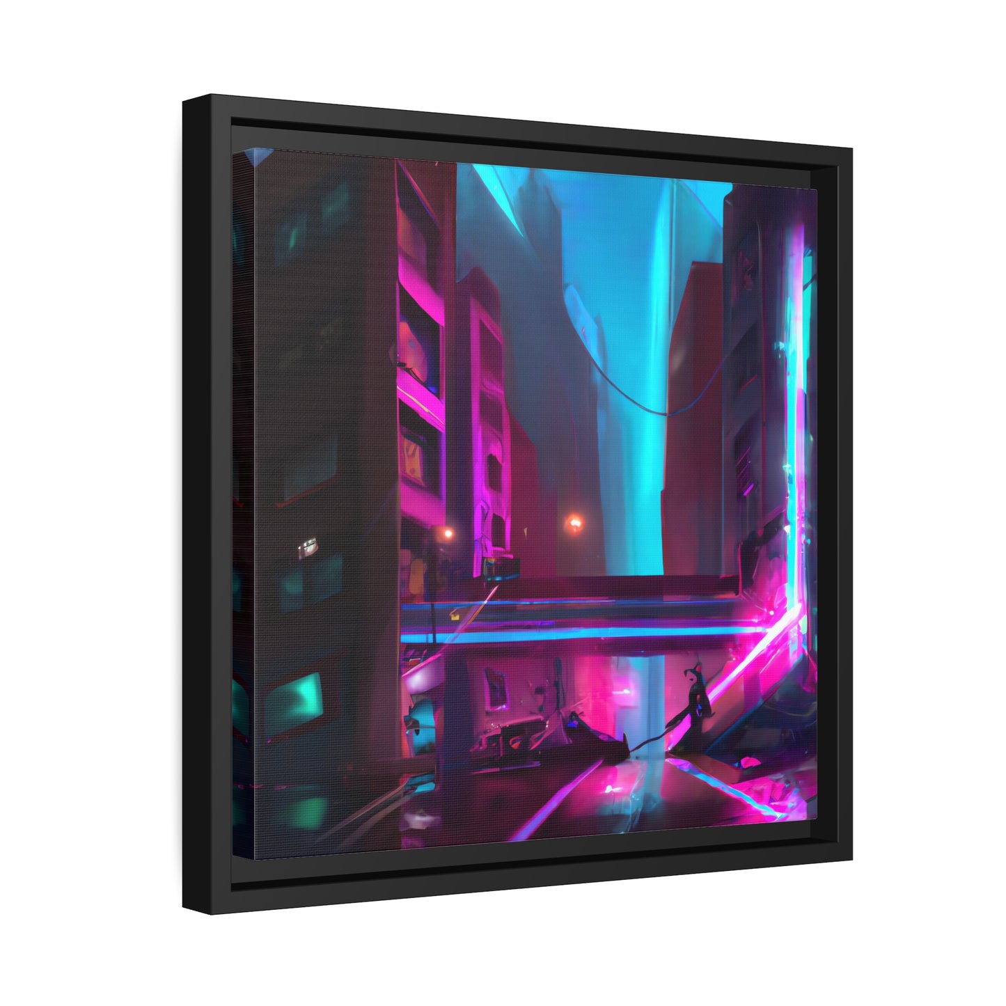 Charles Edward Street - Framed Canvas