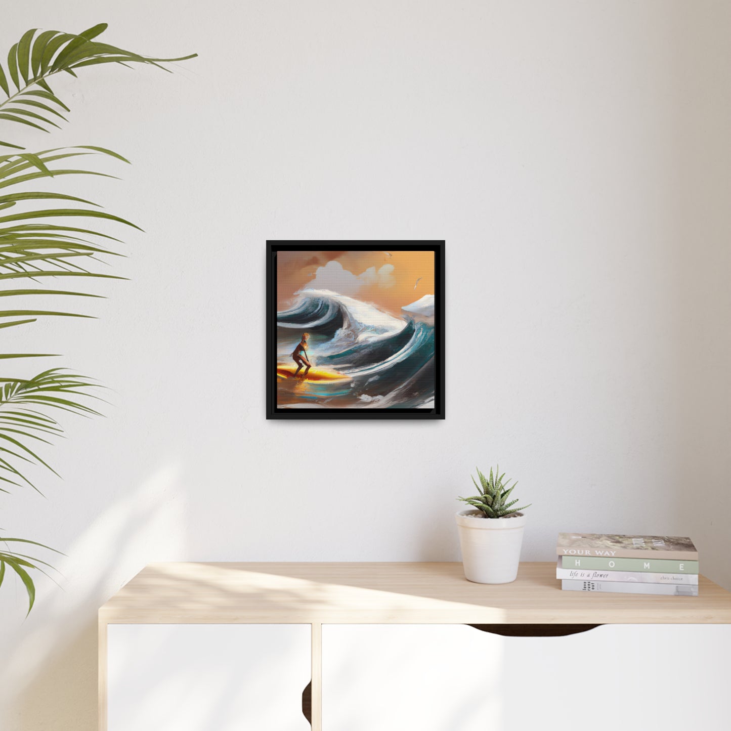Miles Hartfield - Framed Canvas