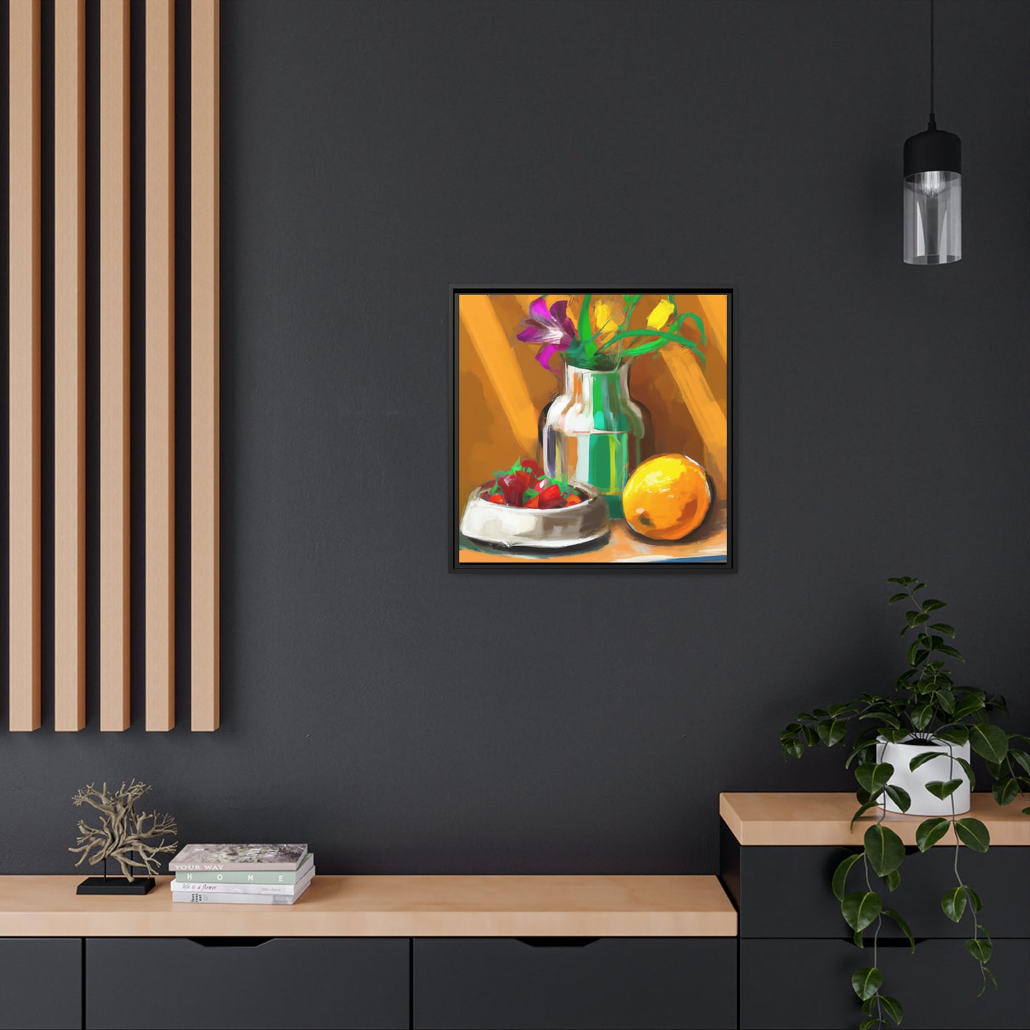 Evanora Lusterwood - Framed Canvas