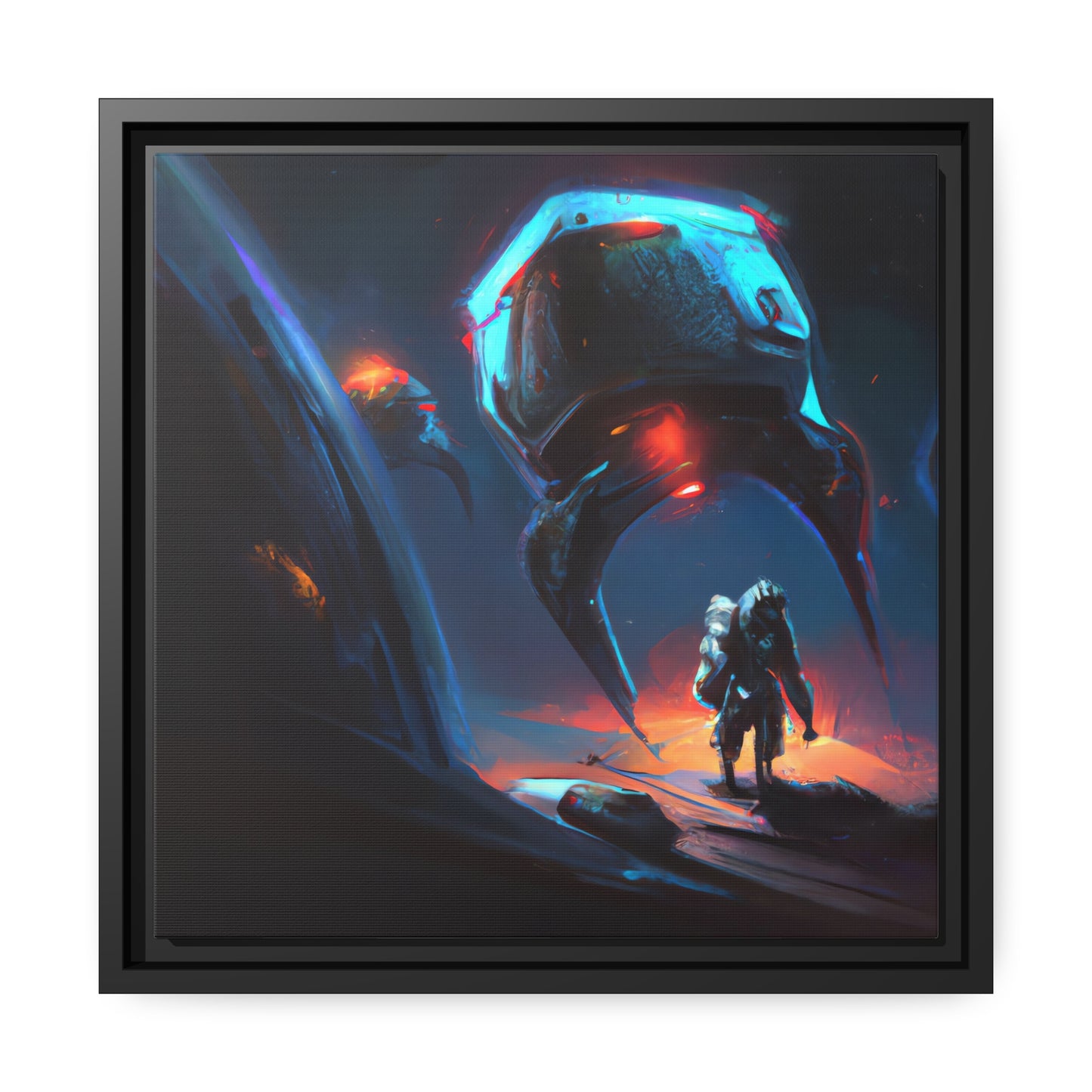 Olivia Montague - Framed Canvas