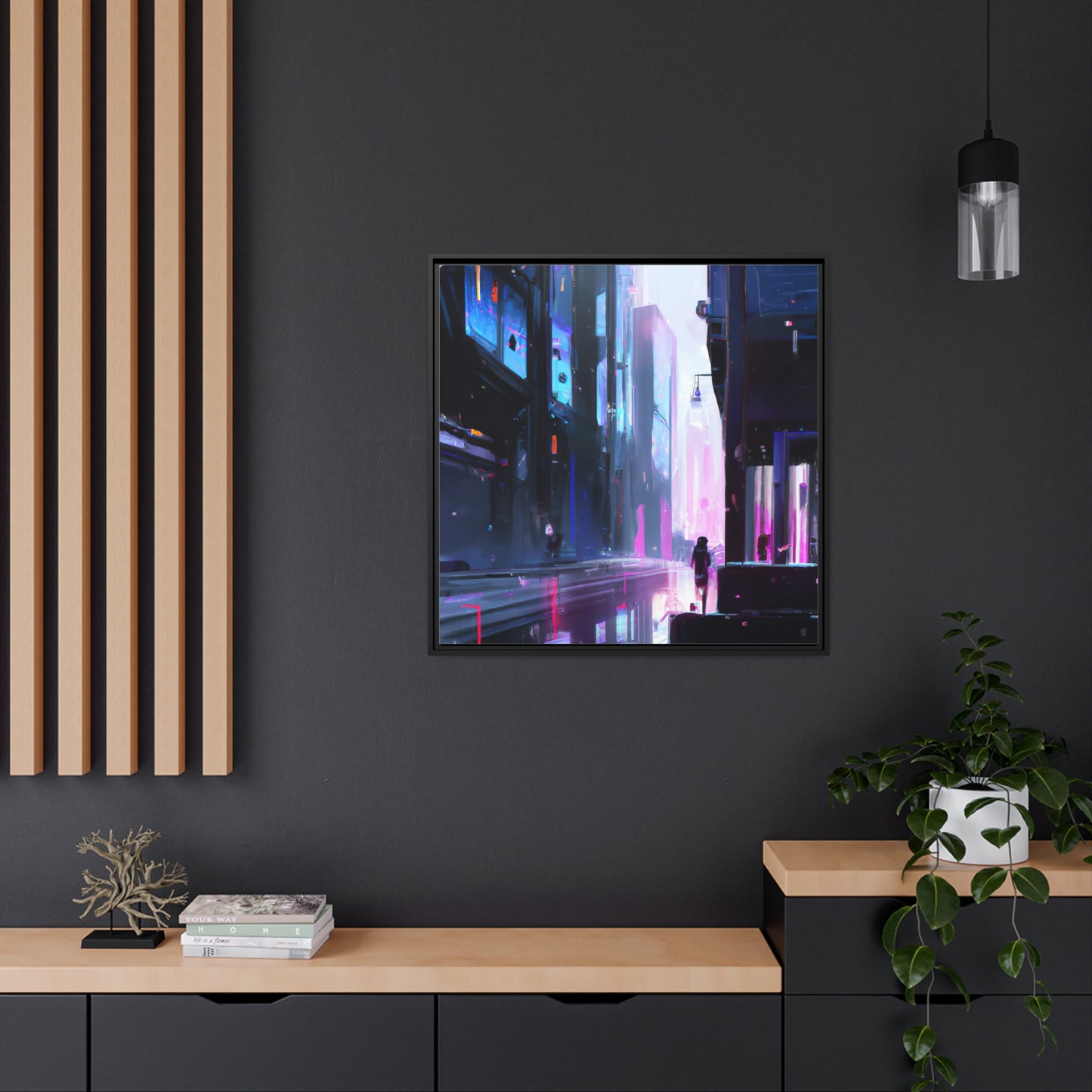 Alfreda Primrose – Gerahmte Leinwand