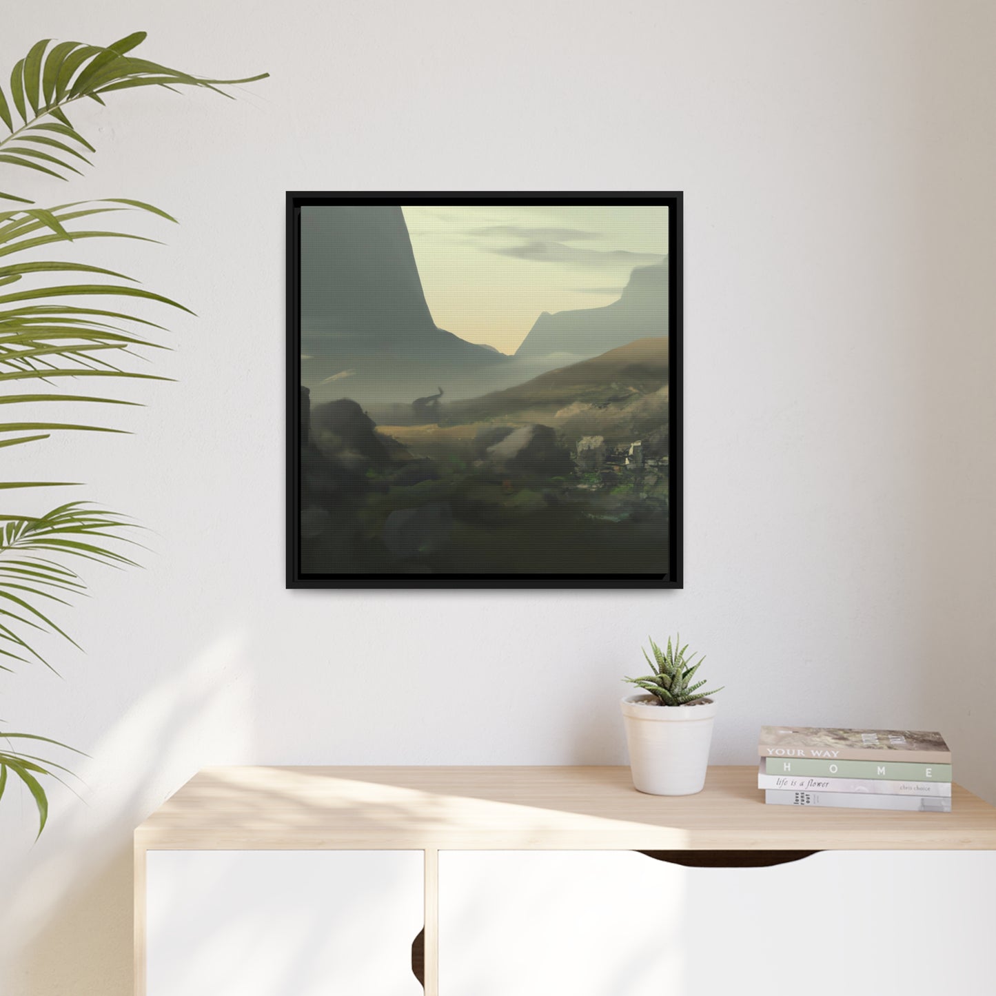 John William Turner - Framed Canvas