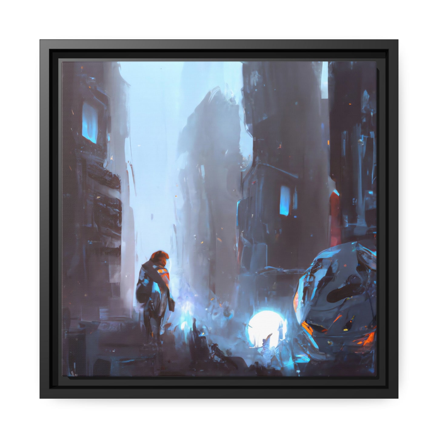 Theodore Lindley - Framed Canvas