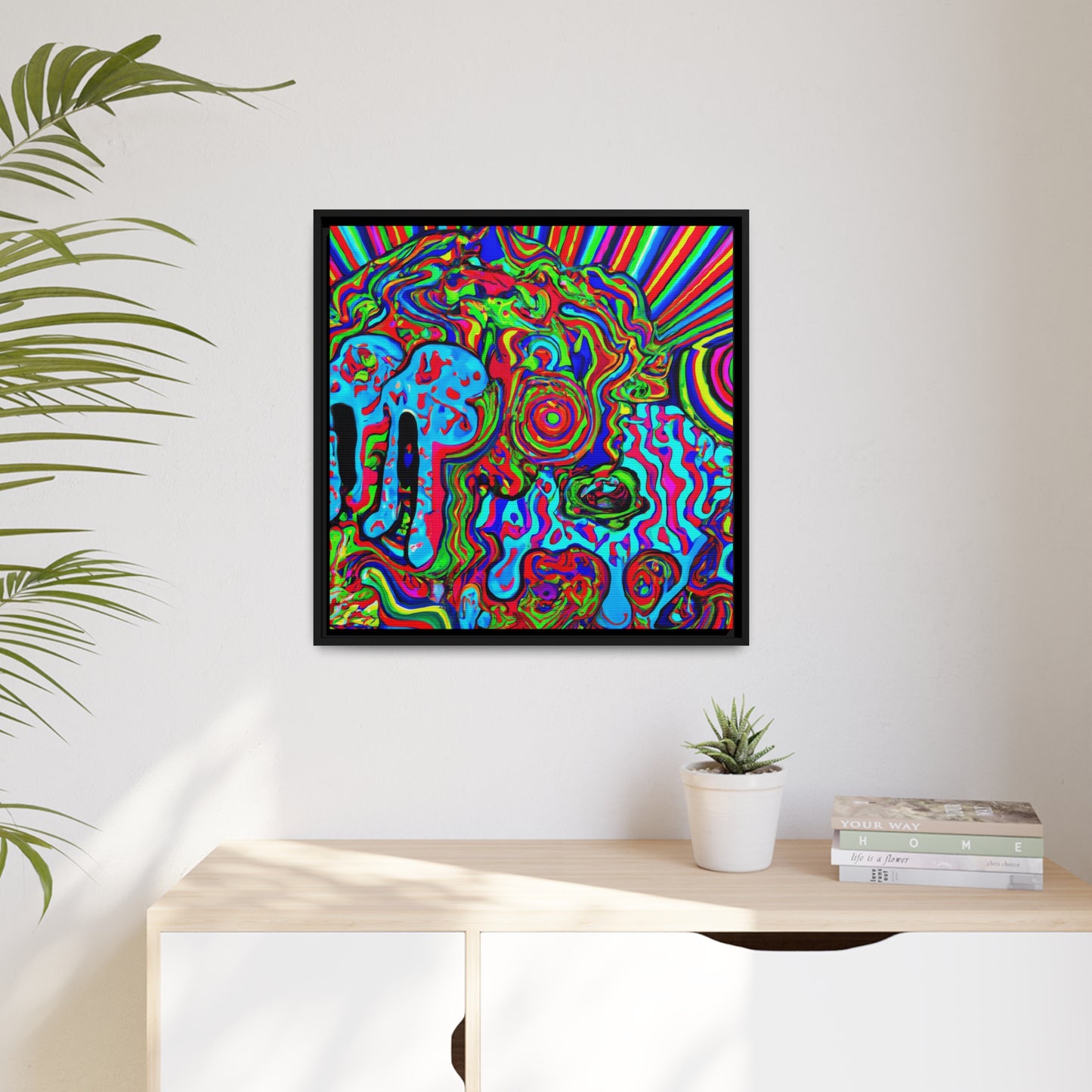 Violette Renaud - Framed Canvas