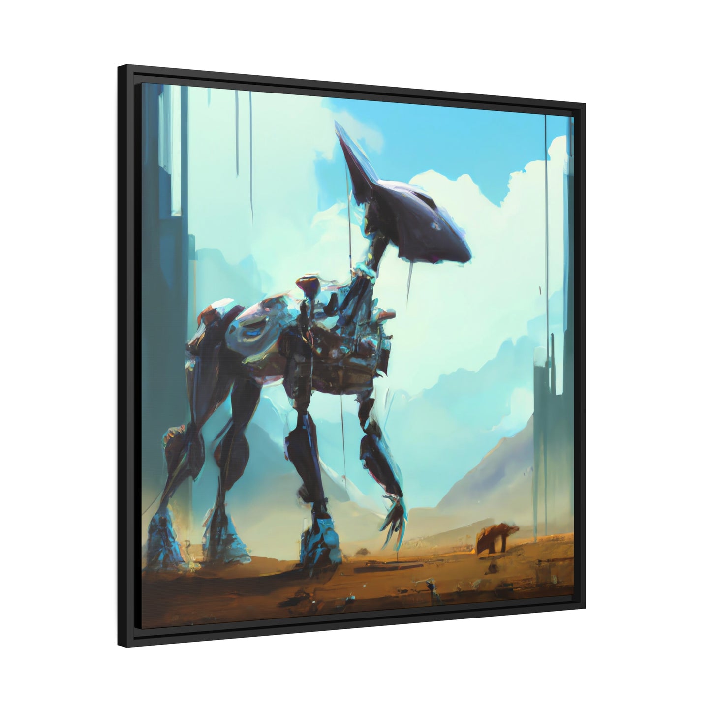 Solaris Phosphoriferous - Framed Canvas