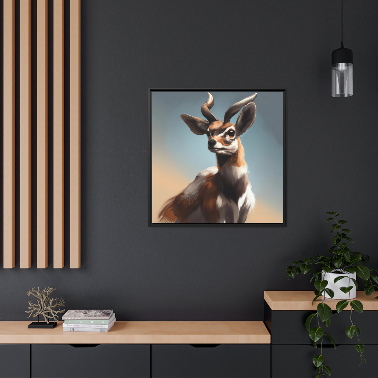 Adaline Stoneham - Framed Canvas