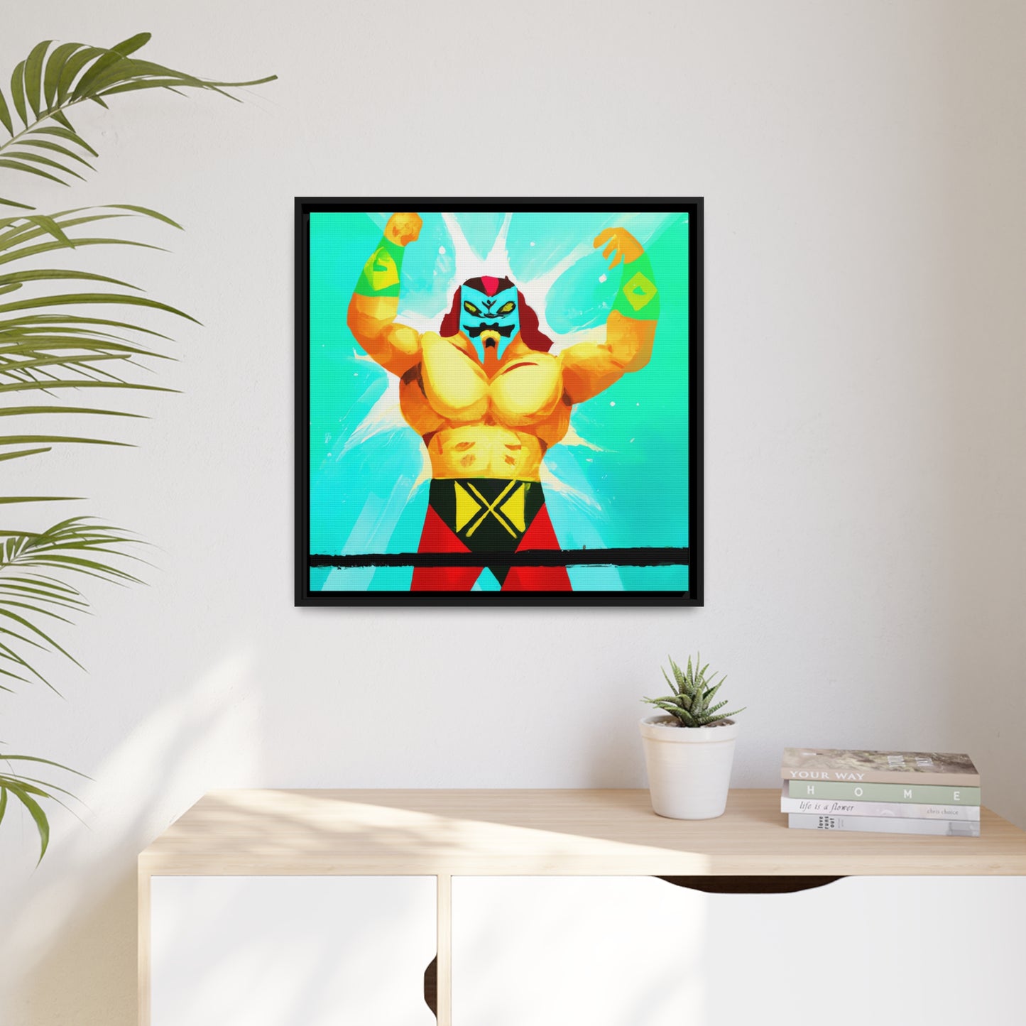 Manu del Rio - Framed Canvas