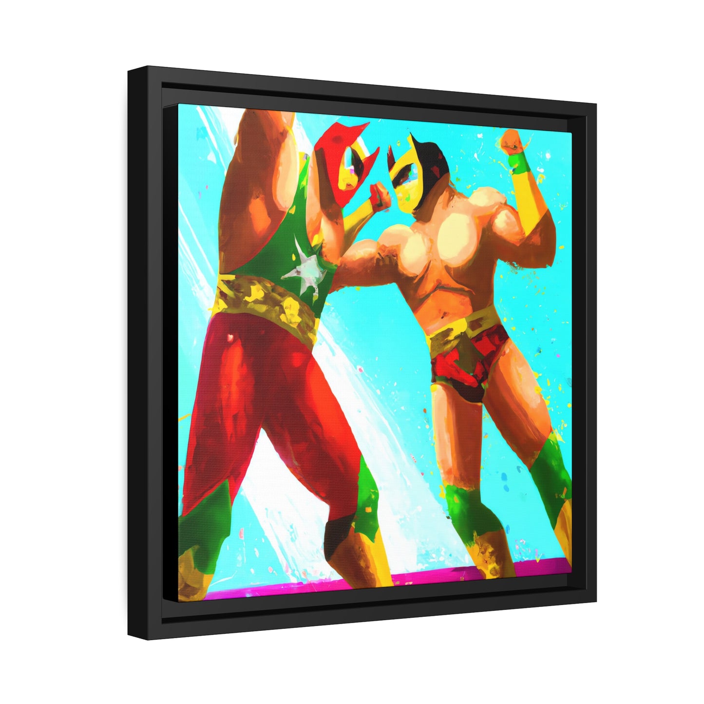 Carlos Rivera Santos - Framed Canvas