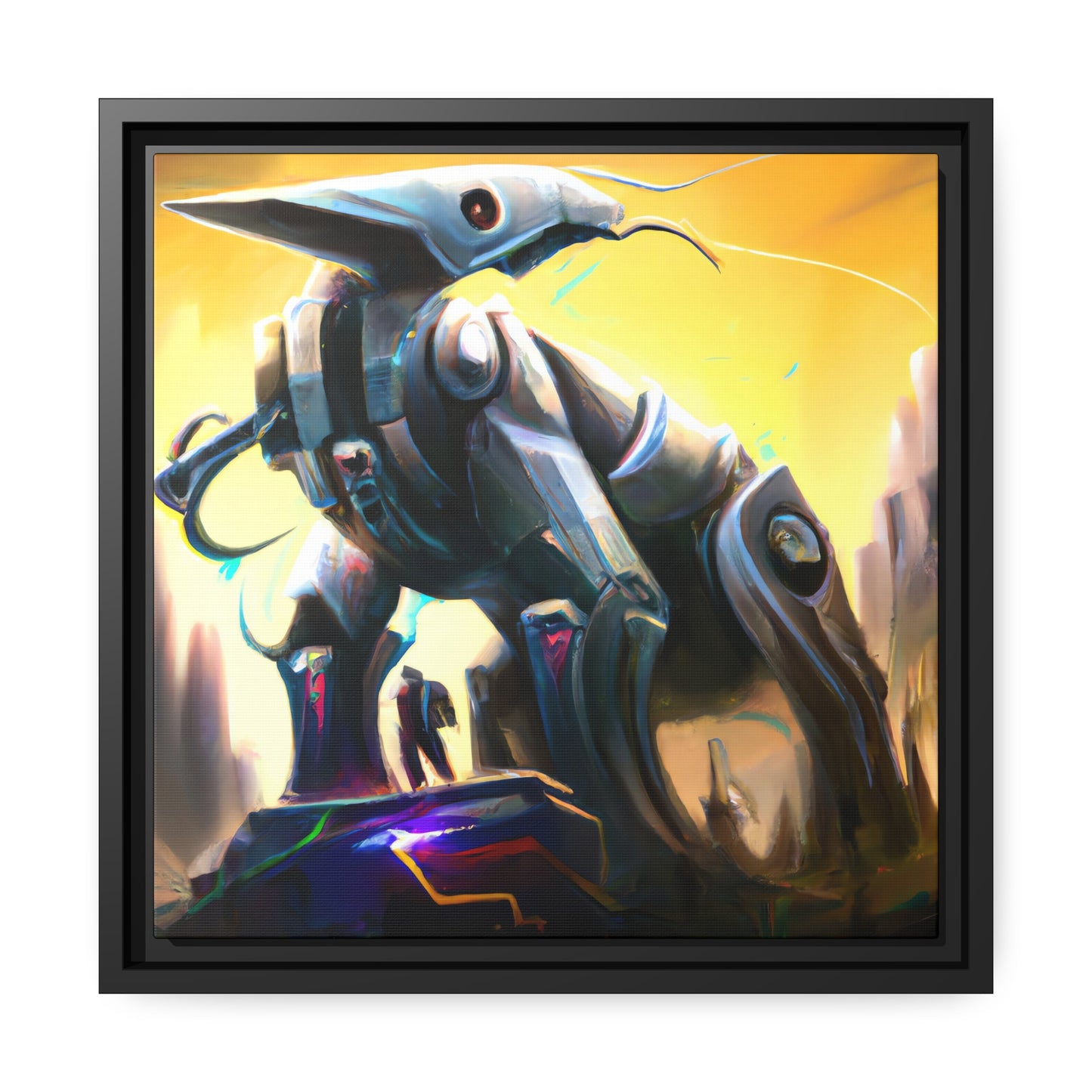 Vincent Vauntz - Framed Canvas