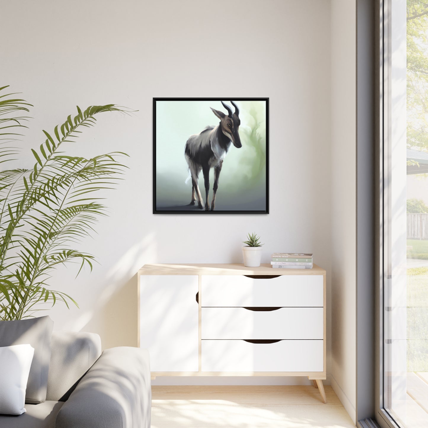 Artemisia Gentileschi - Framed Canvas