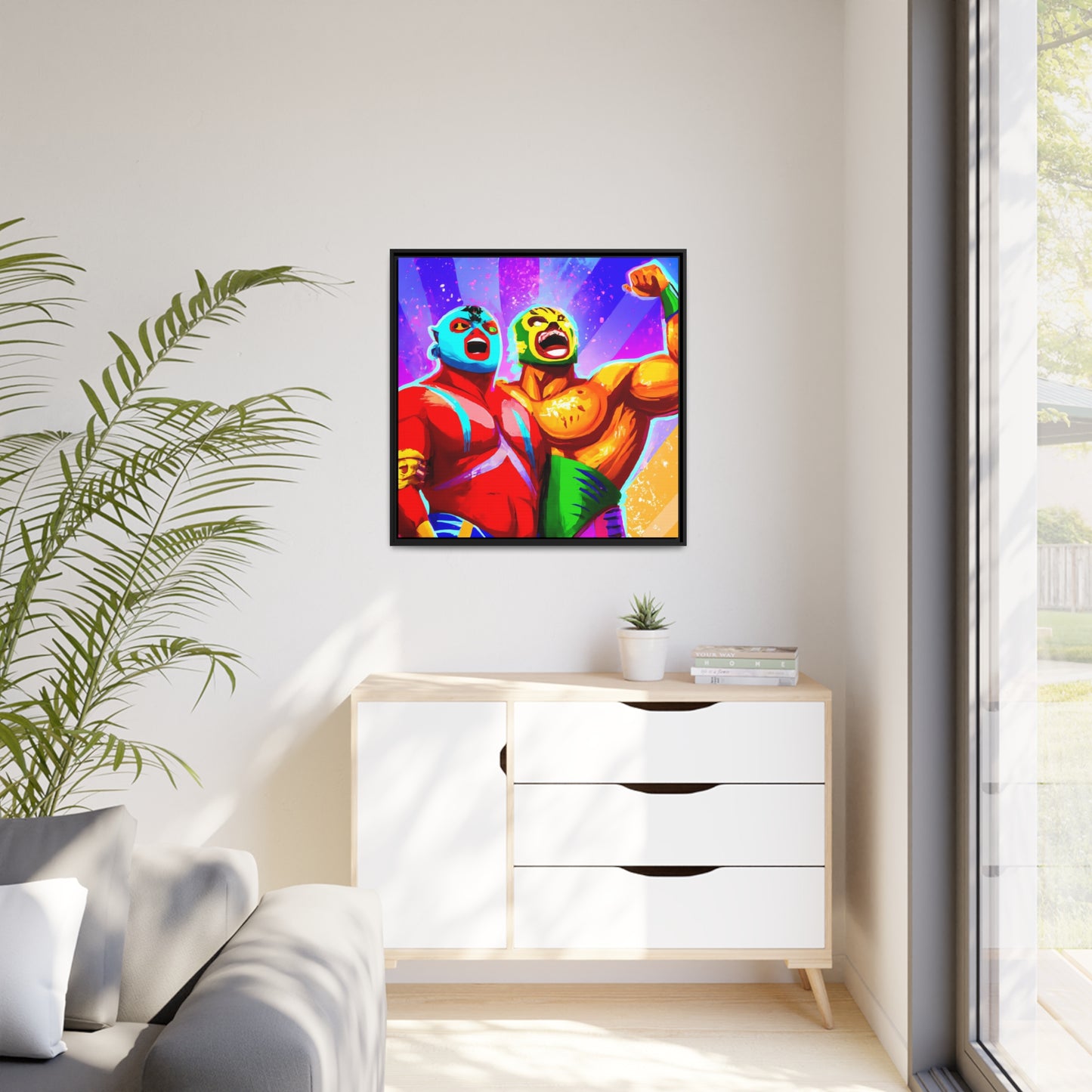 Mariana Palacios - Framed Canvas