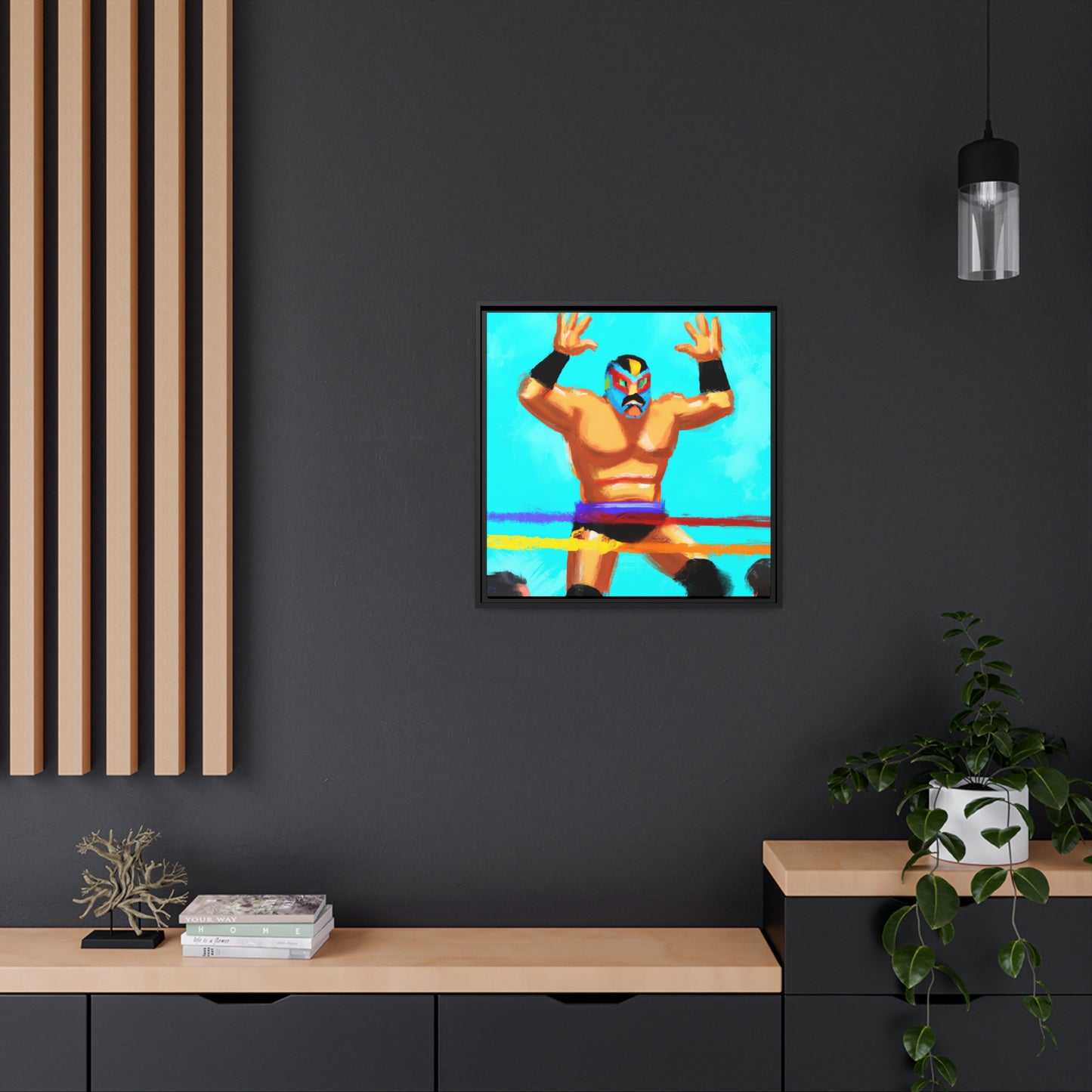 Sergio Rodriguez Mendoza - Framed Canvas