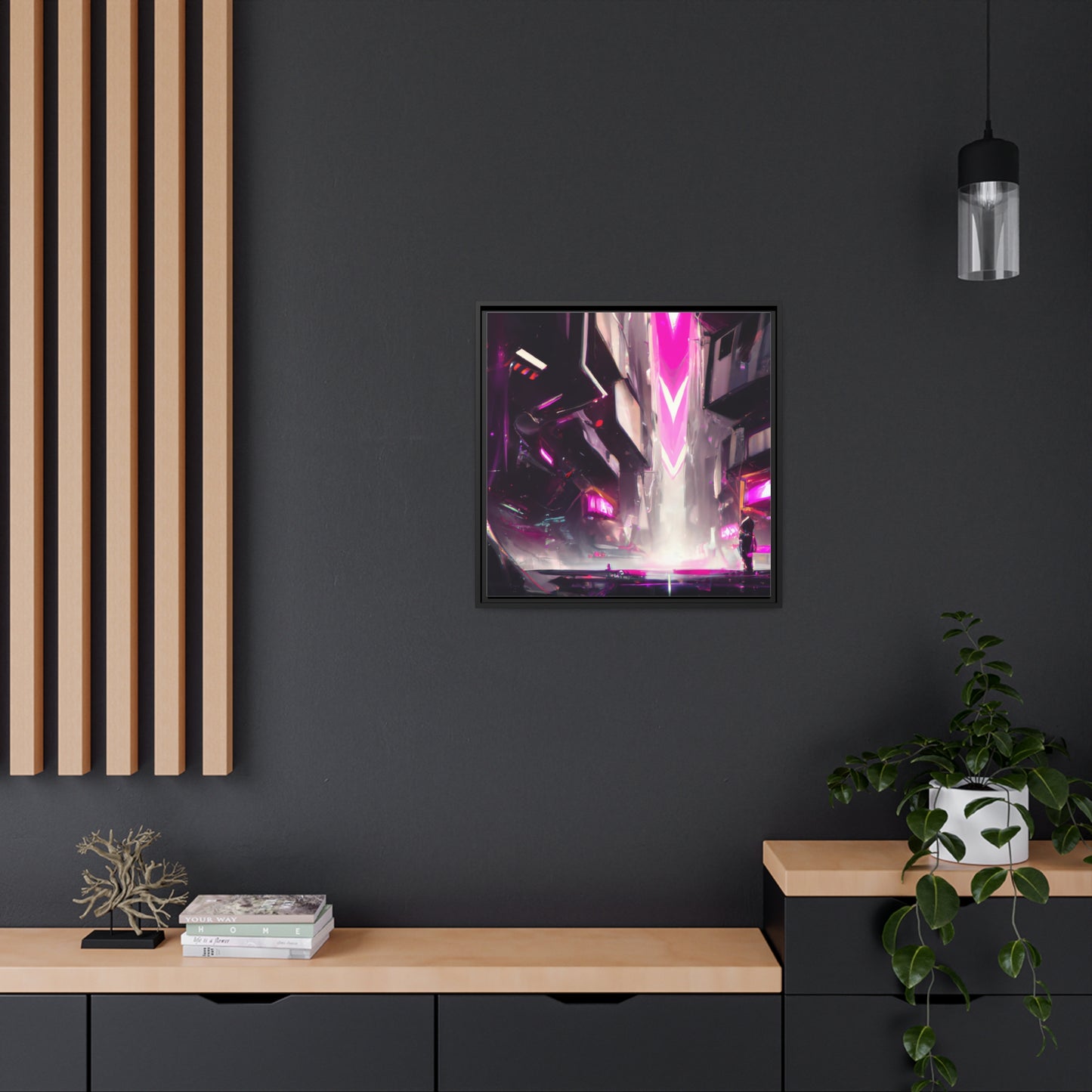 Pauline Rousseau - Framed Canvas