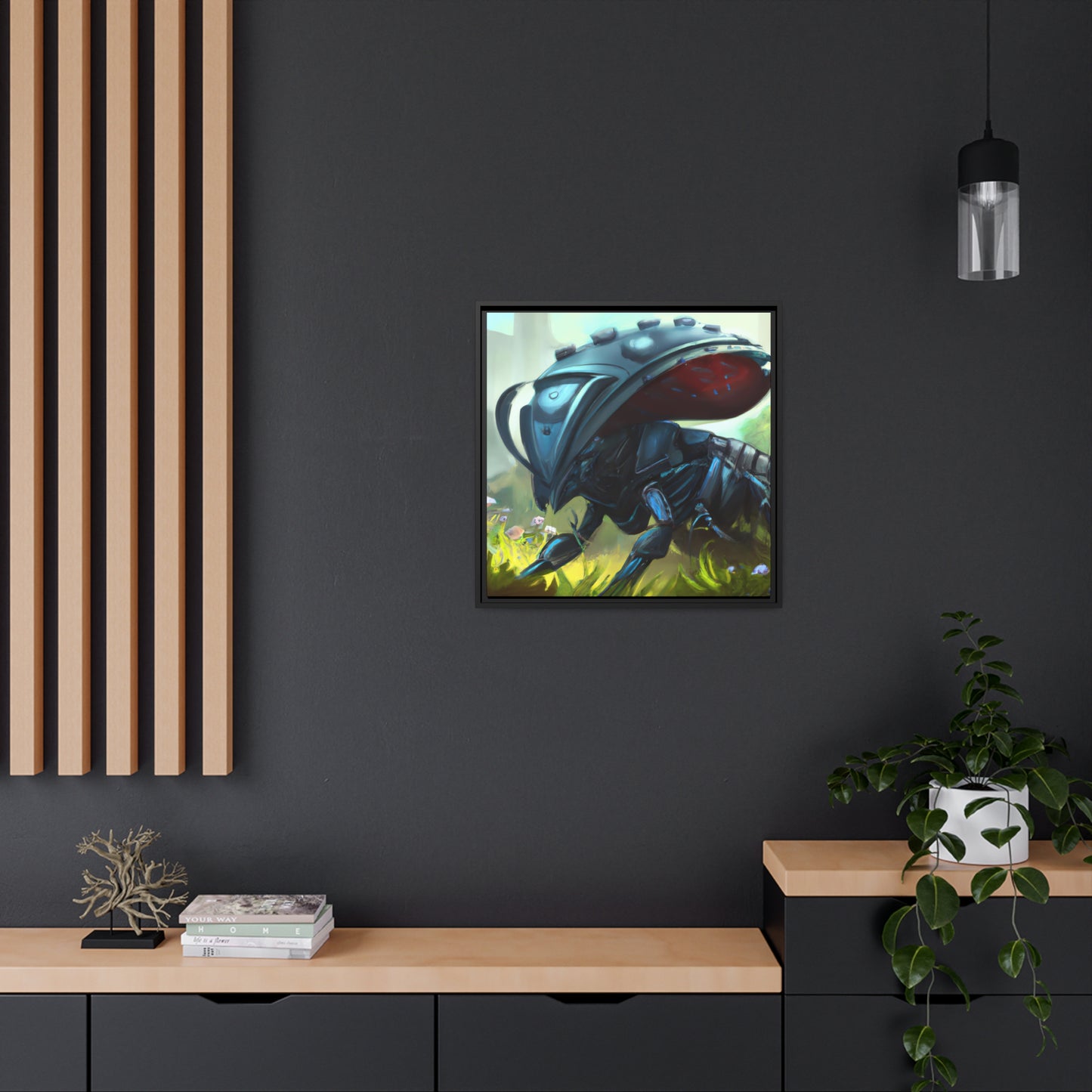 Artemisia Shine - Framed Canvas