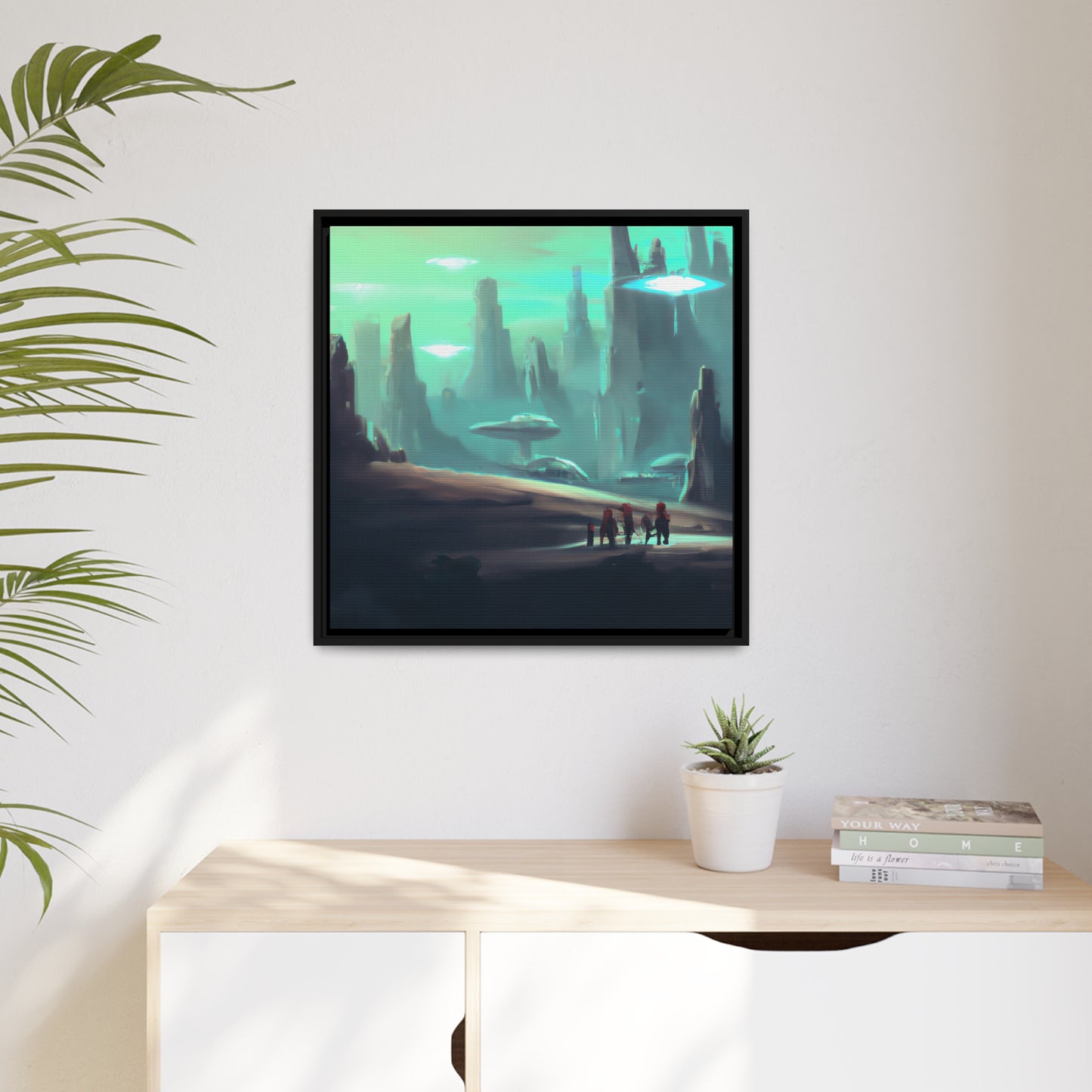 Augustus Rembrandt - Framed Canvas