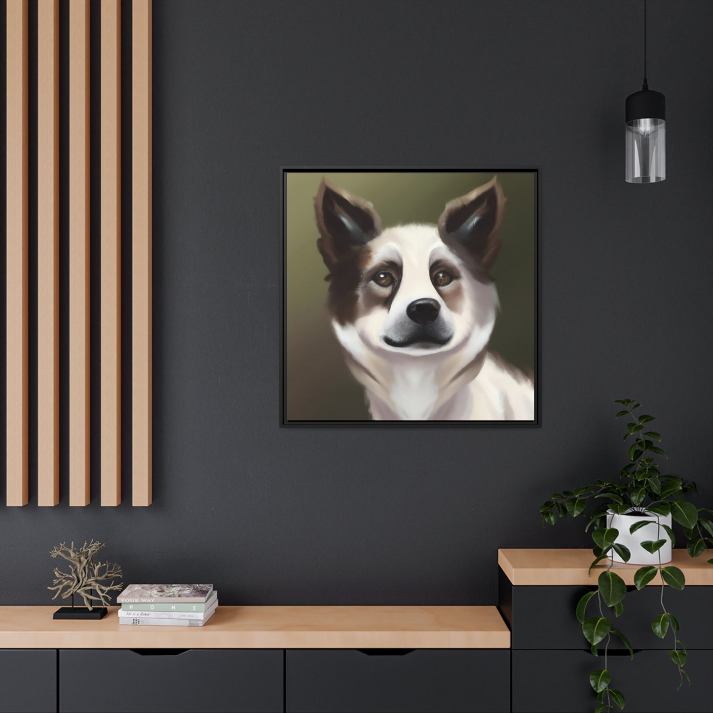 Costas the Masterful - Framed Canvas