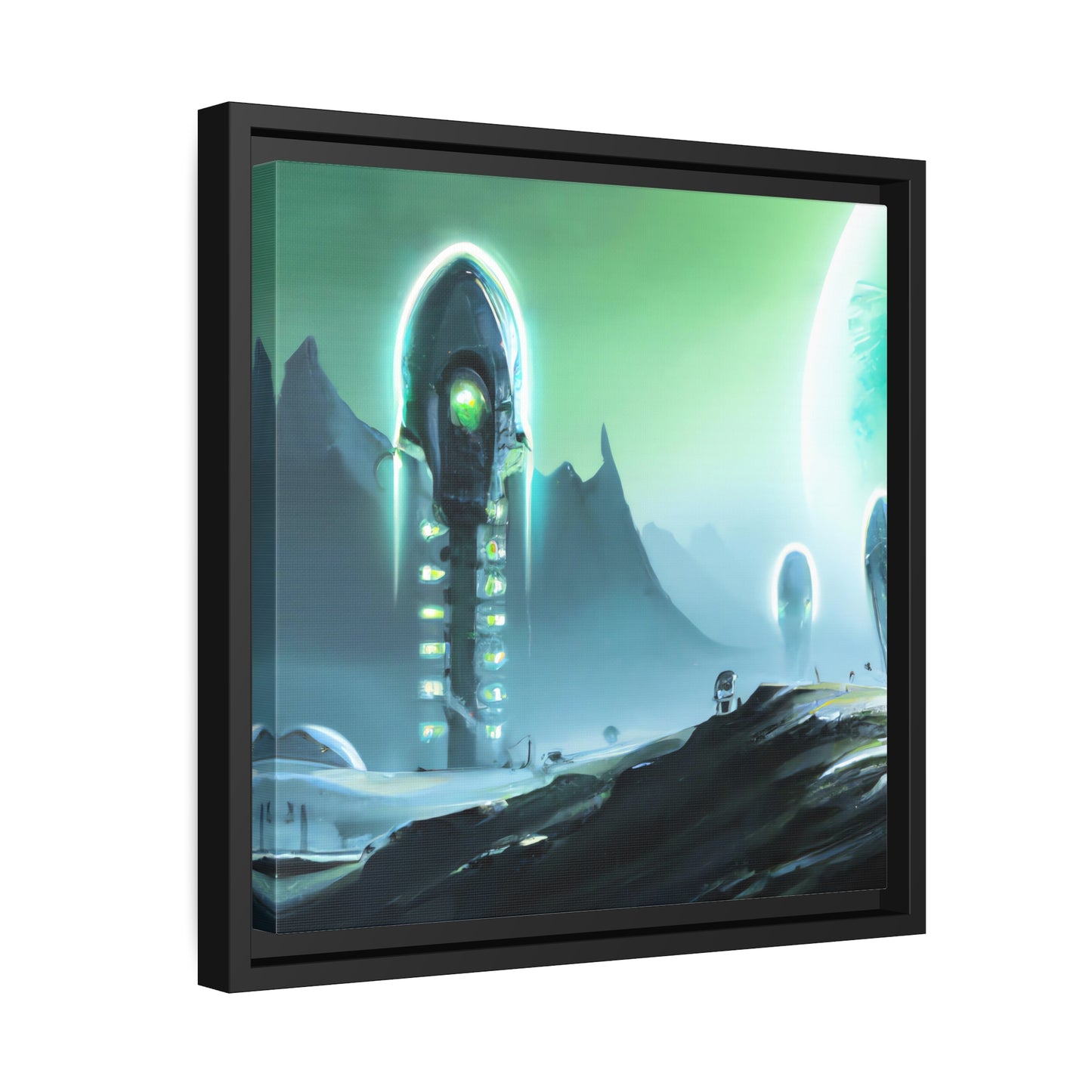 Humphrey Chalker - Framed Canvas