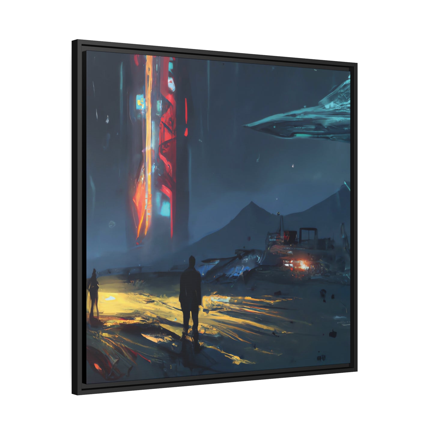 Dorell Covell - Framed Canvas