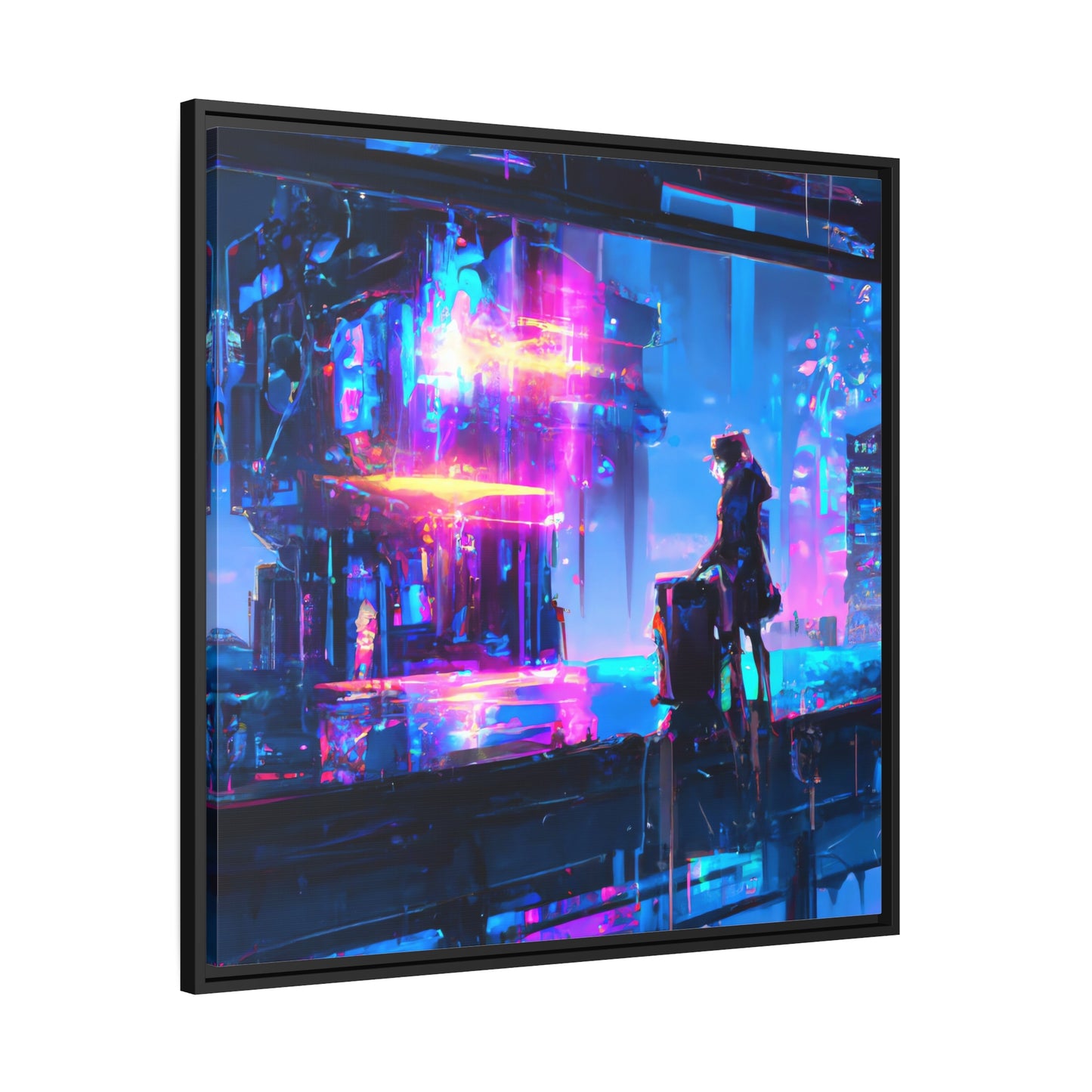 Joan Bennet – Gerahmte Leinwand