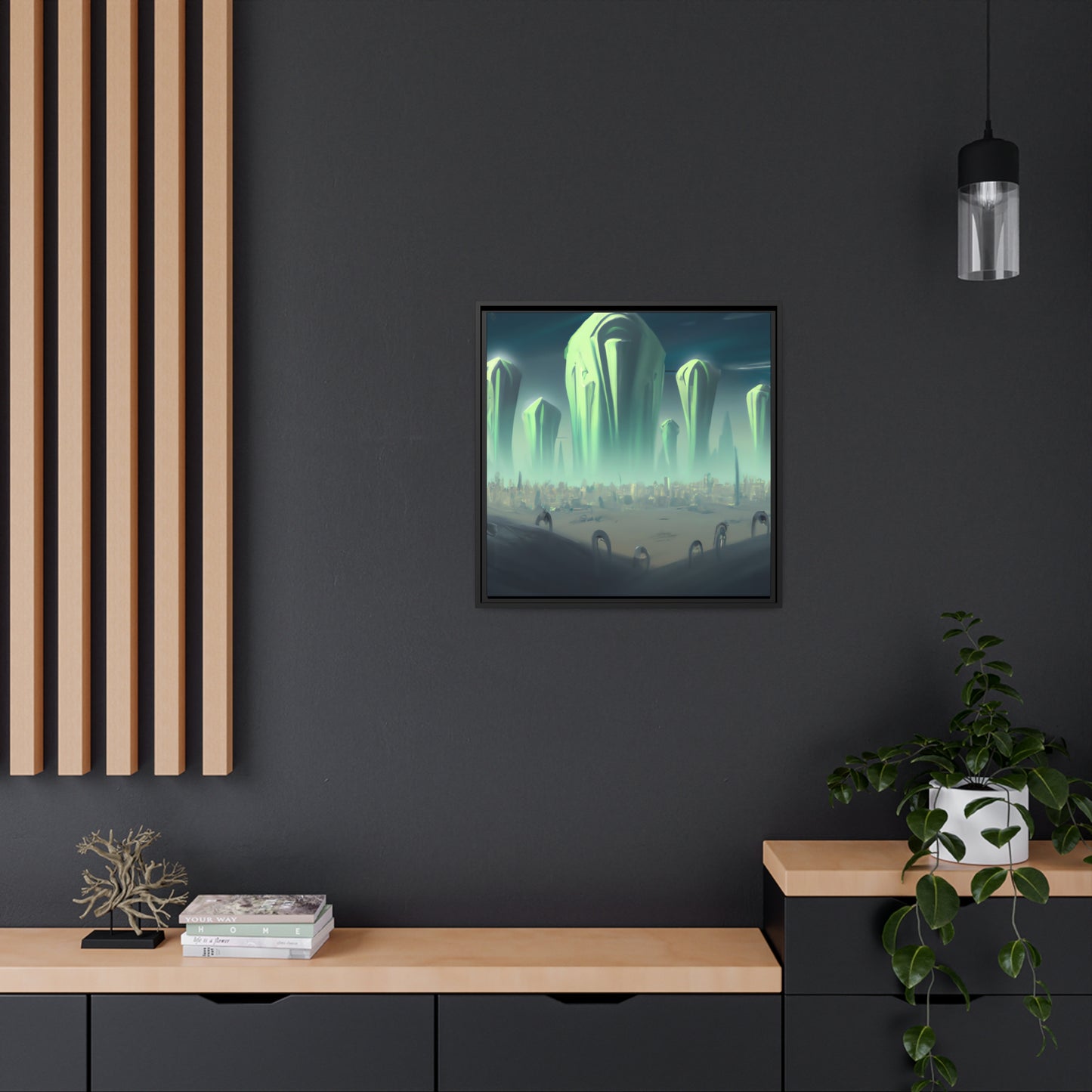 Maya Pelbris - Framed Canvas